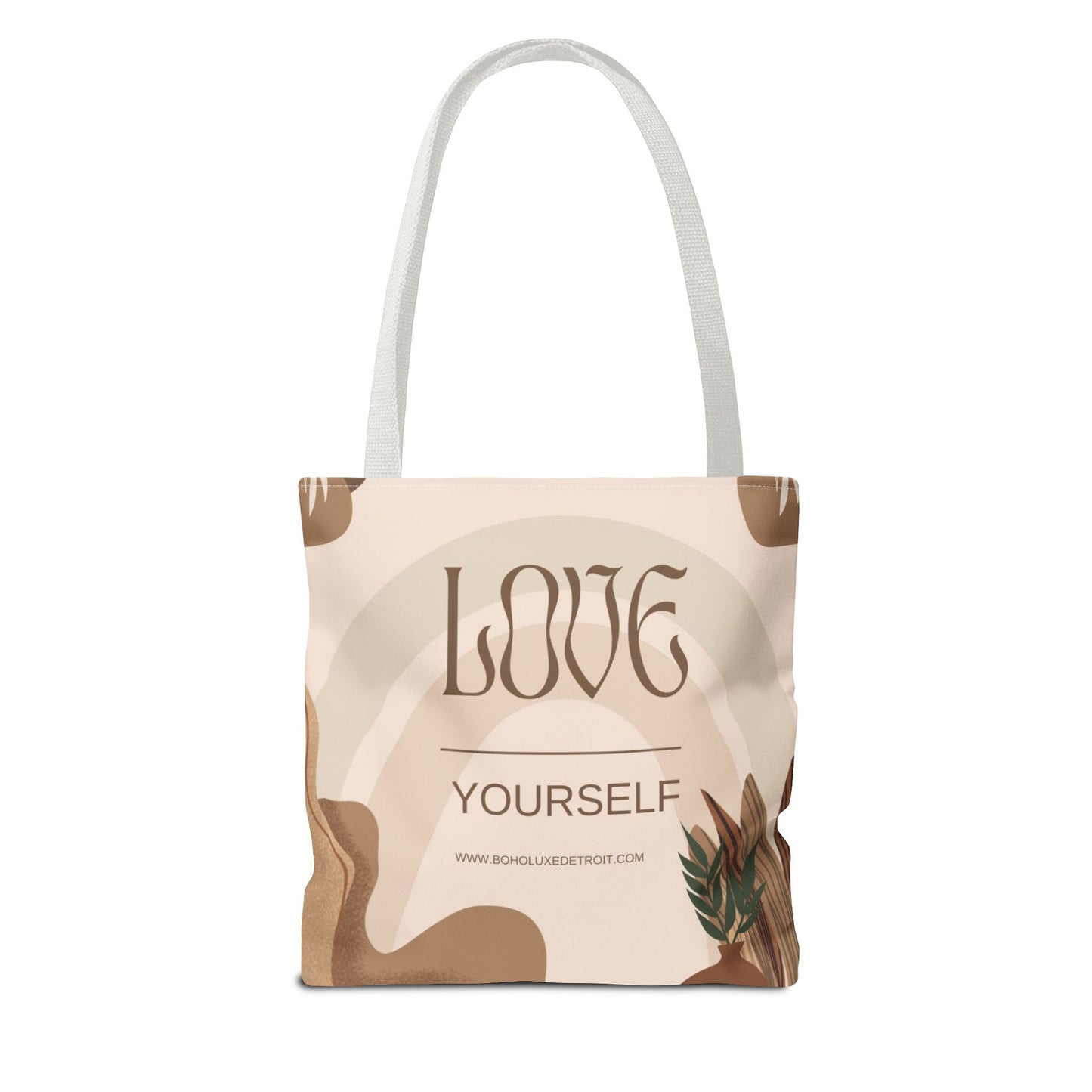 Love Yourself Eco-Friendly Tote Bag - Stylish and Inspirational Carryall