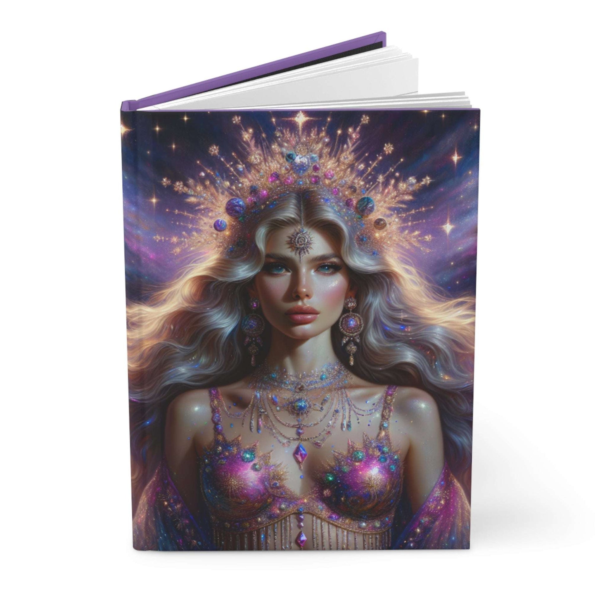 Celestial Goddess Hardcover Journal - Dreamy, Inspiring Notebook for Creative Minds