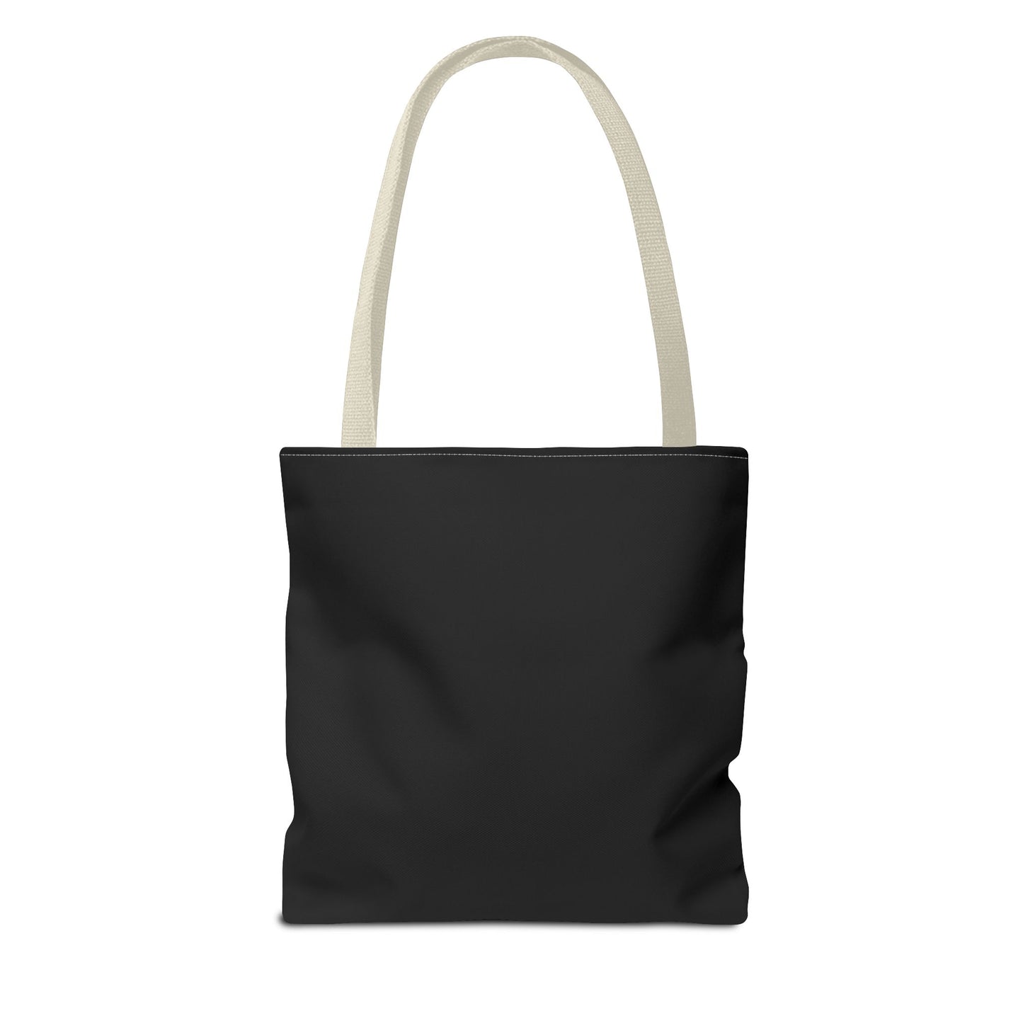 Boho Luxe Detroit Tote Bag - Stylish Everyday Black Canvas Bag