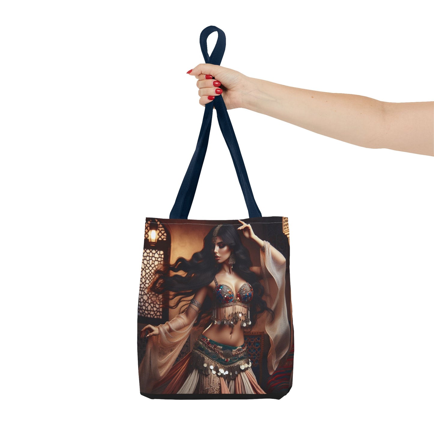 Bohemian Belly Dance Tote Bag - Stylish and Artistic Carryall for Festival Lovers