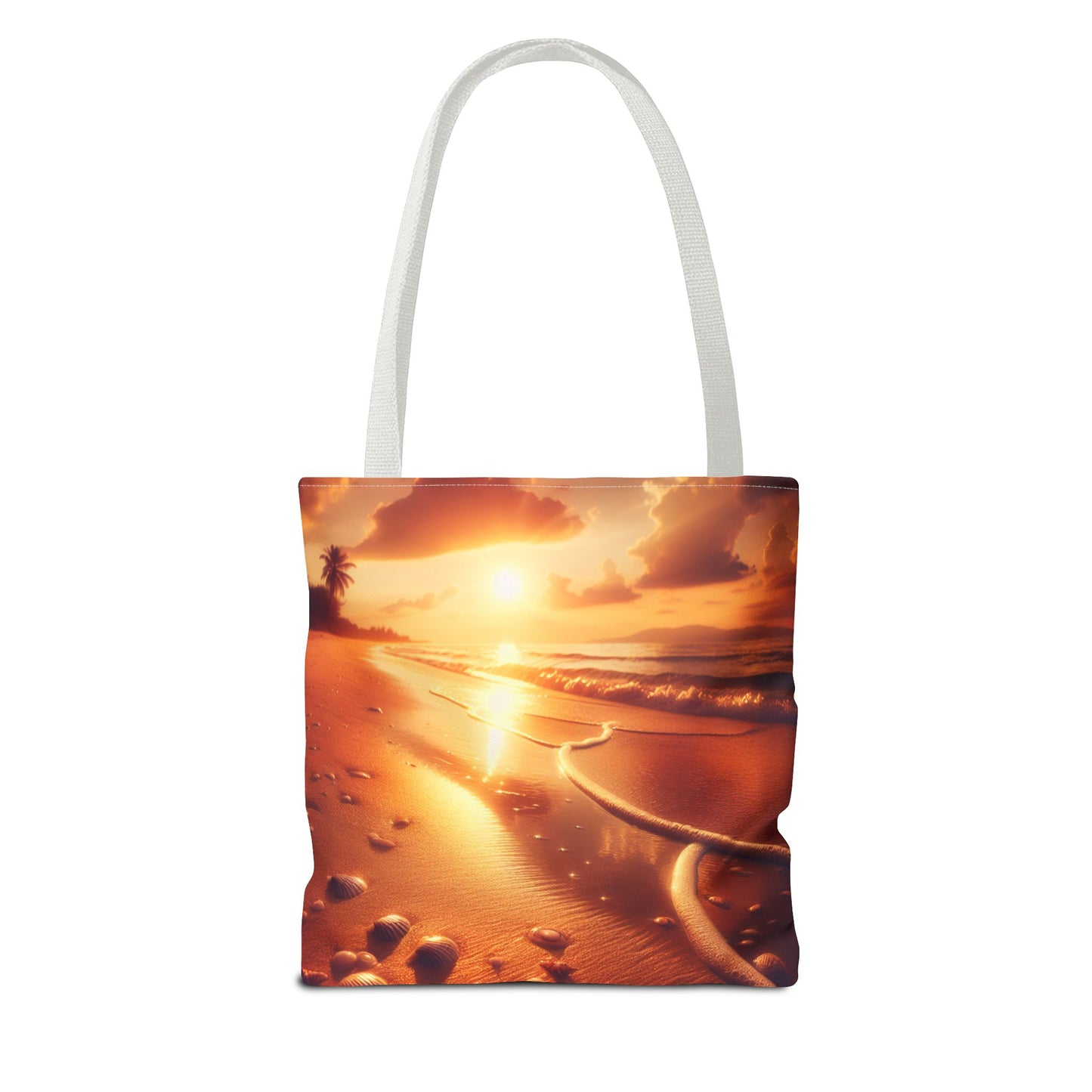 Sunset Beach Tote Bag - Perfect for Vacation and Everyday Use