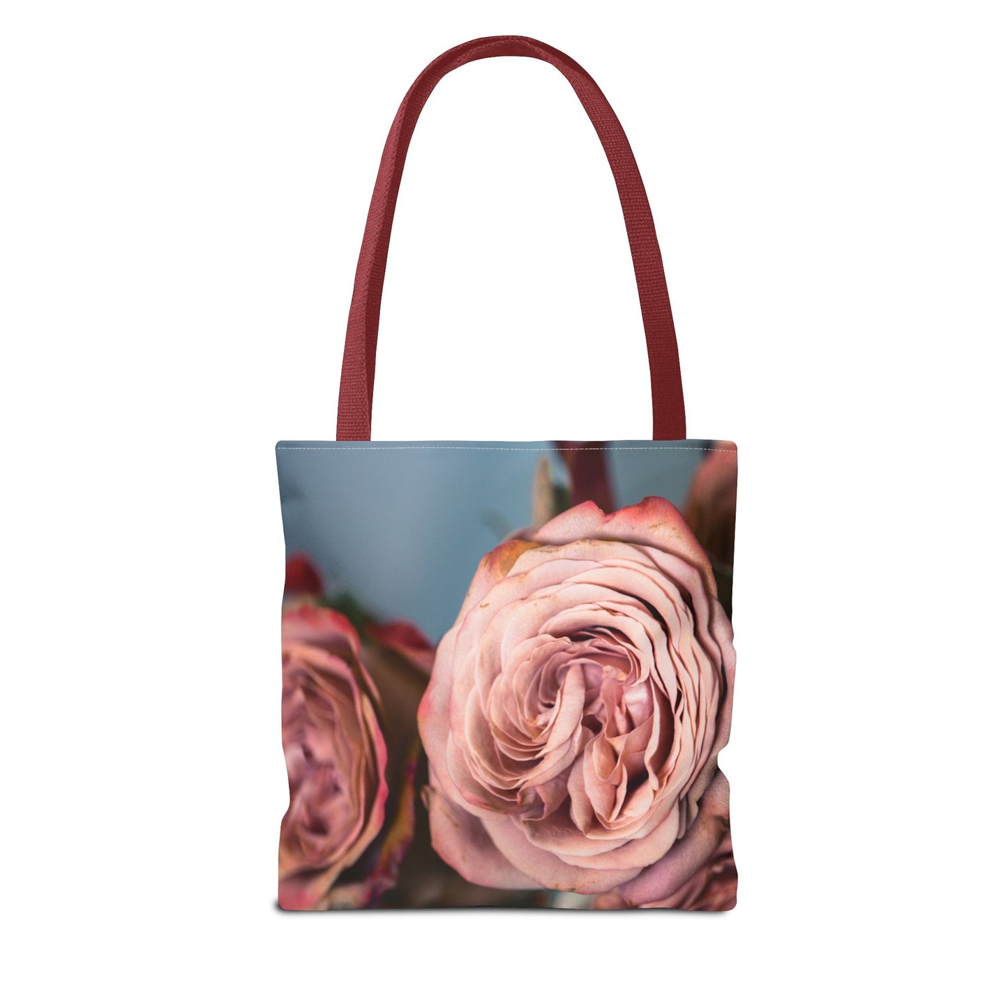 Elegant Floral Tote Bag - Vintage Rose Design for Everyday Use