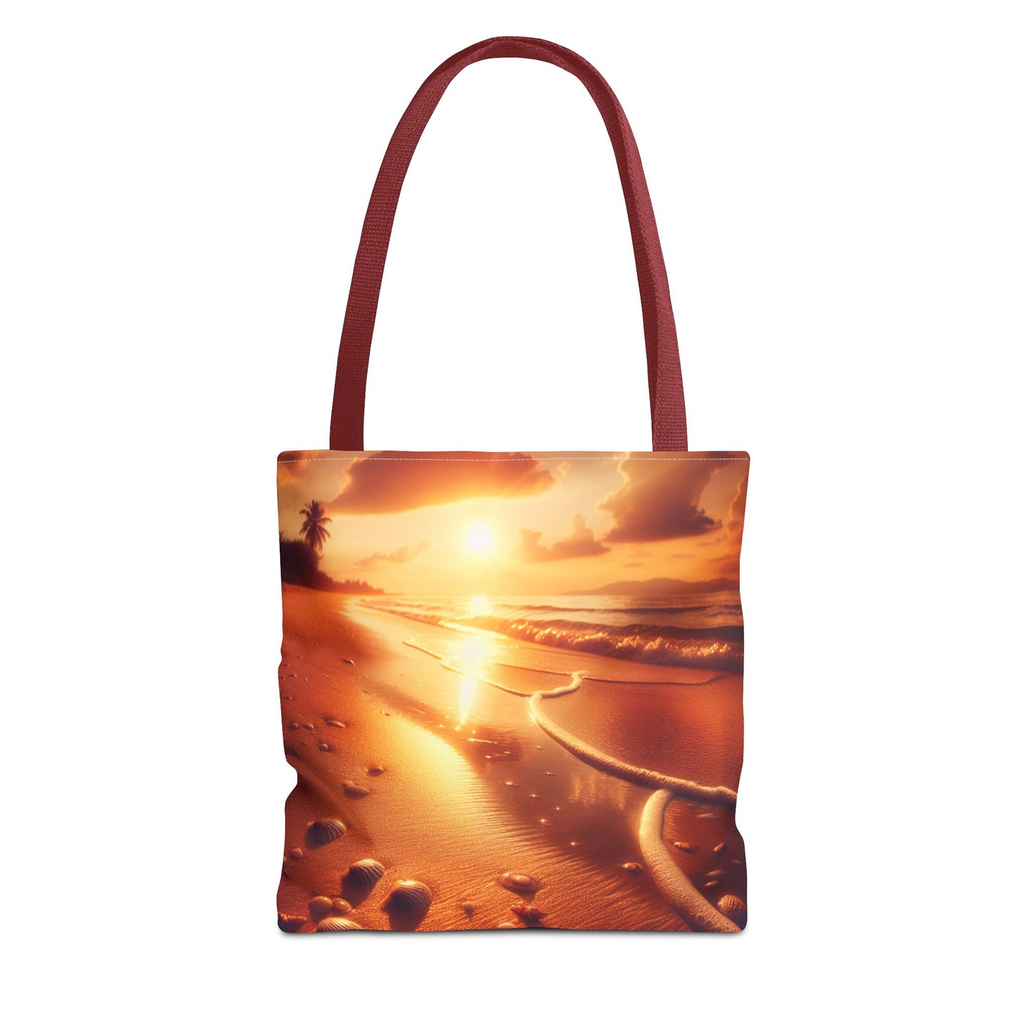 Sunset Beach Tote Bag - Perfect for Vacation and Everyday Use