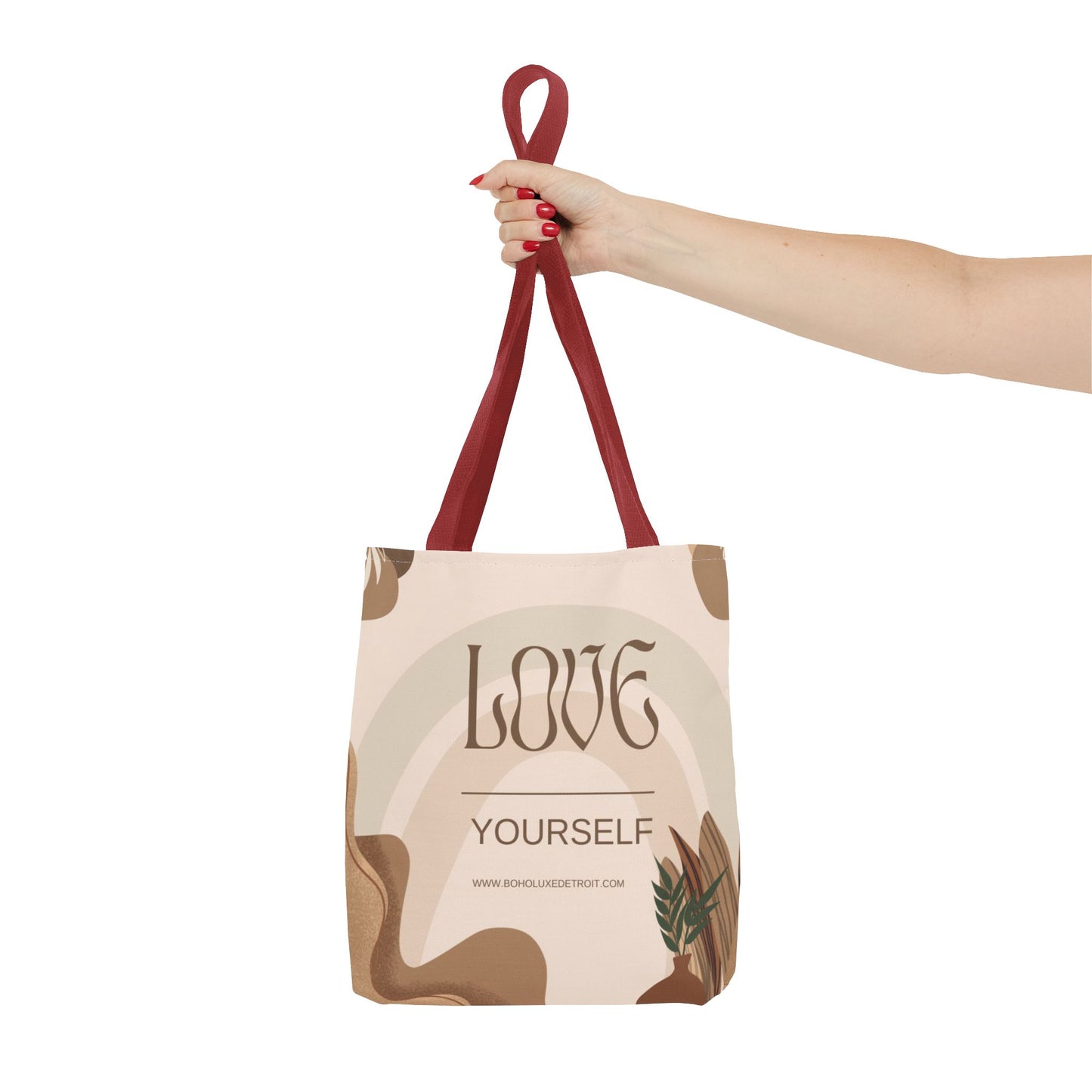 Love Yourself Eco-Friendly Tote Bag - Stylish and Inspirational Carryall