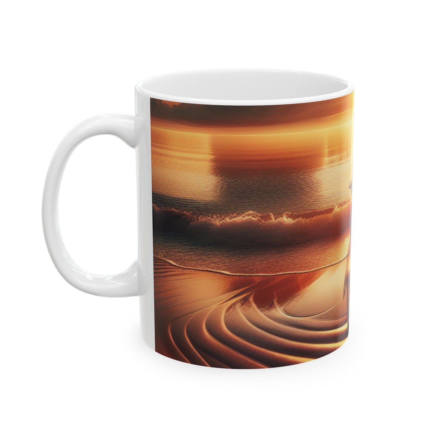 Yoga Sunset Mug, (11oz, 15oz)