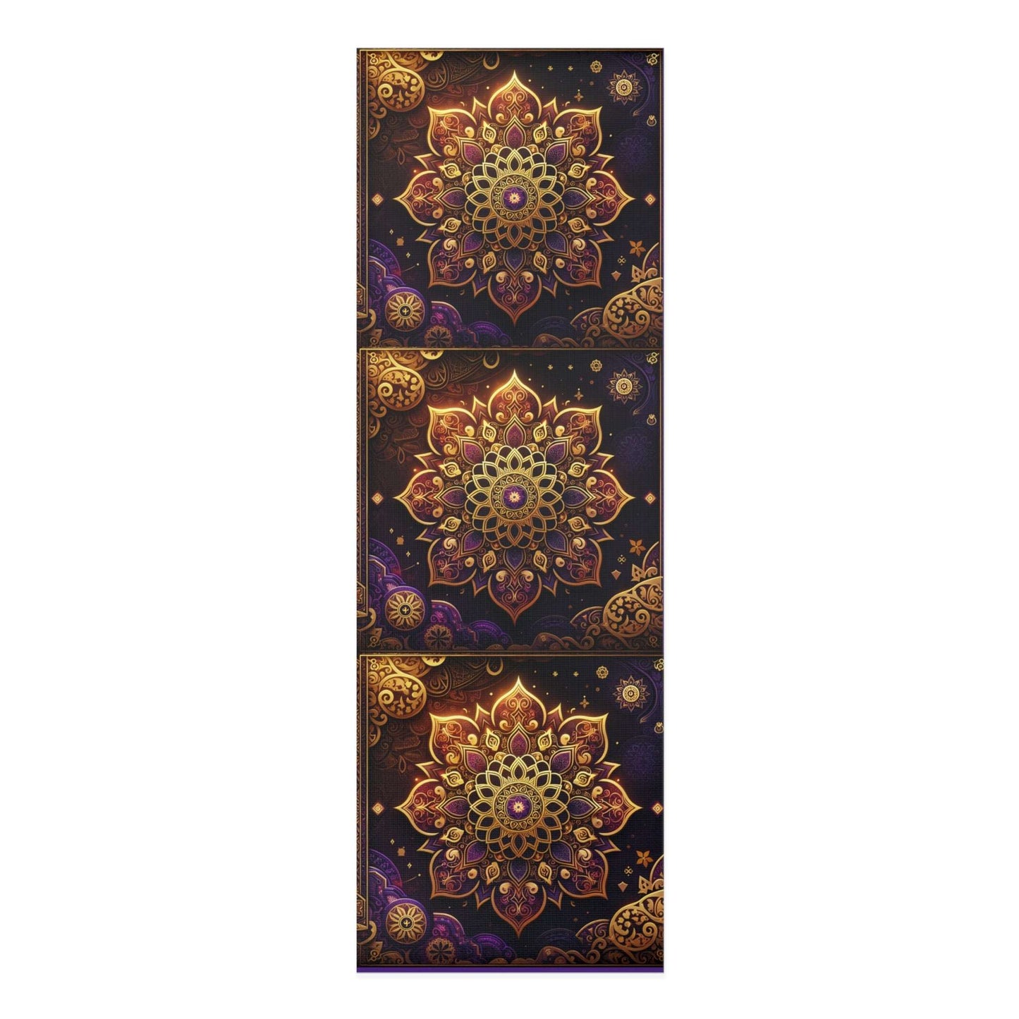 Mandala-Inspired Foam Yoga Mat - Non-Slip, Eco-Friendly Fitness Essential