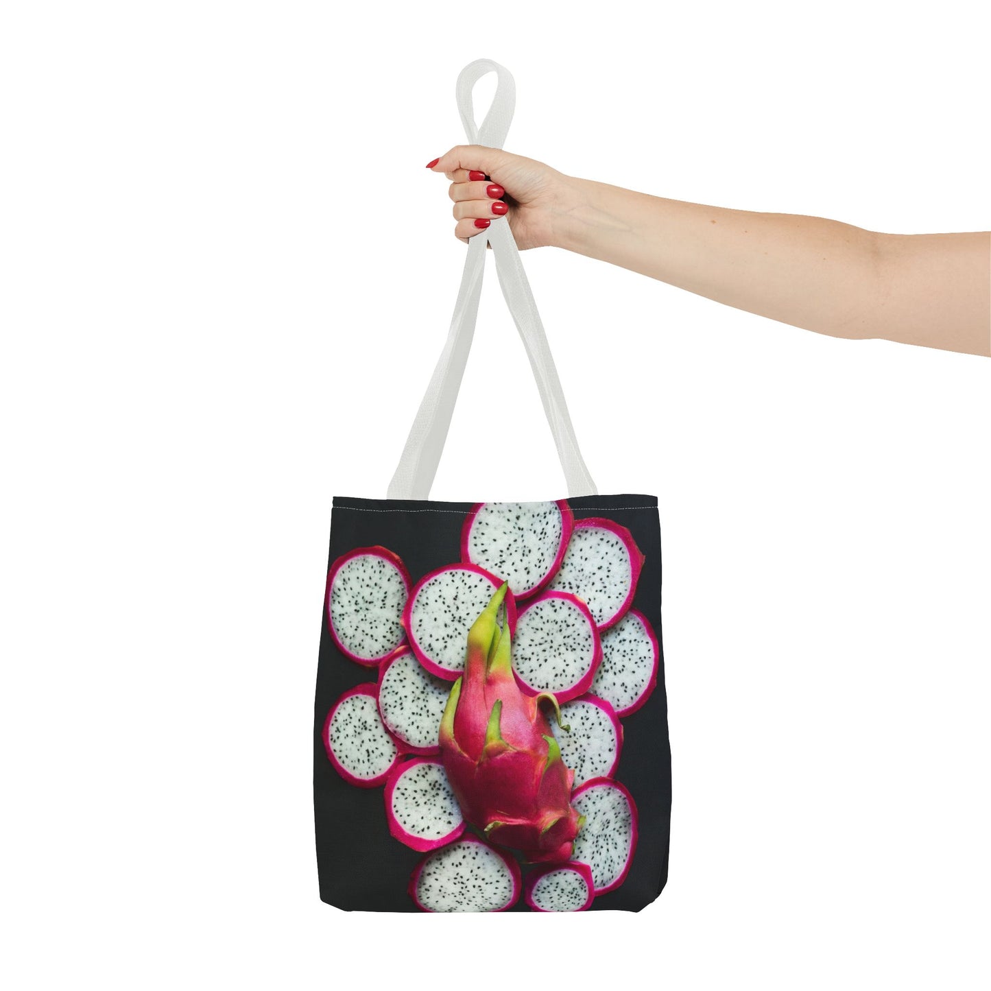 Vibrant Dragon Fruit Tote Bag | Eco-Friendly Shopping Bag