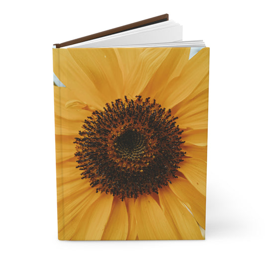 Sunflower Hardcover Journal - Inspiring Writing Companion for Nature Lovers