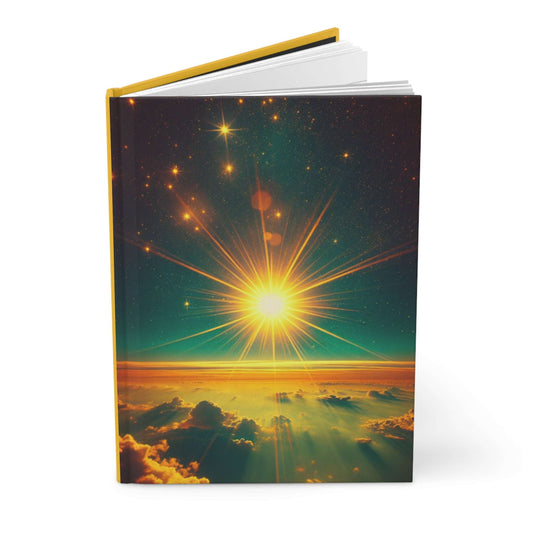 Celestial Dreams Hardcover Journal - Matte Finish for Inspiration & Reflection