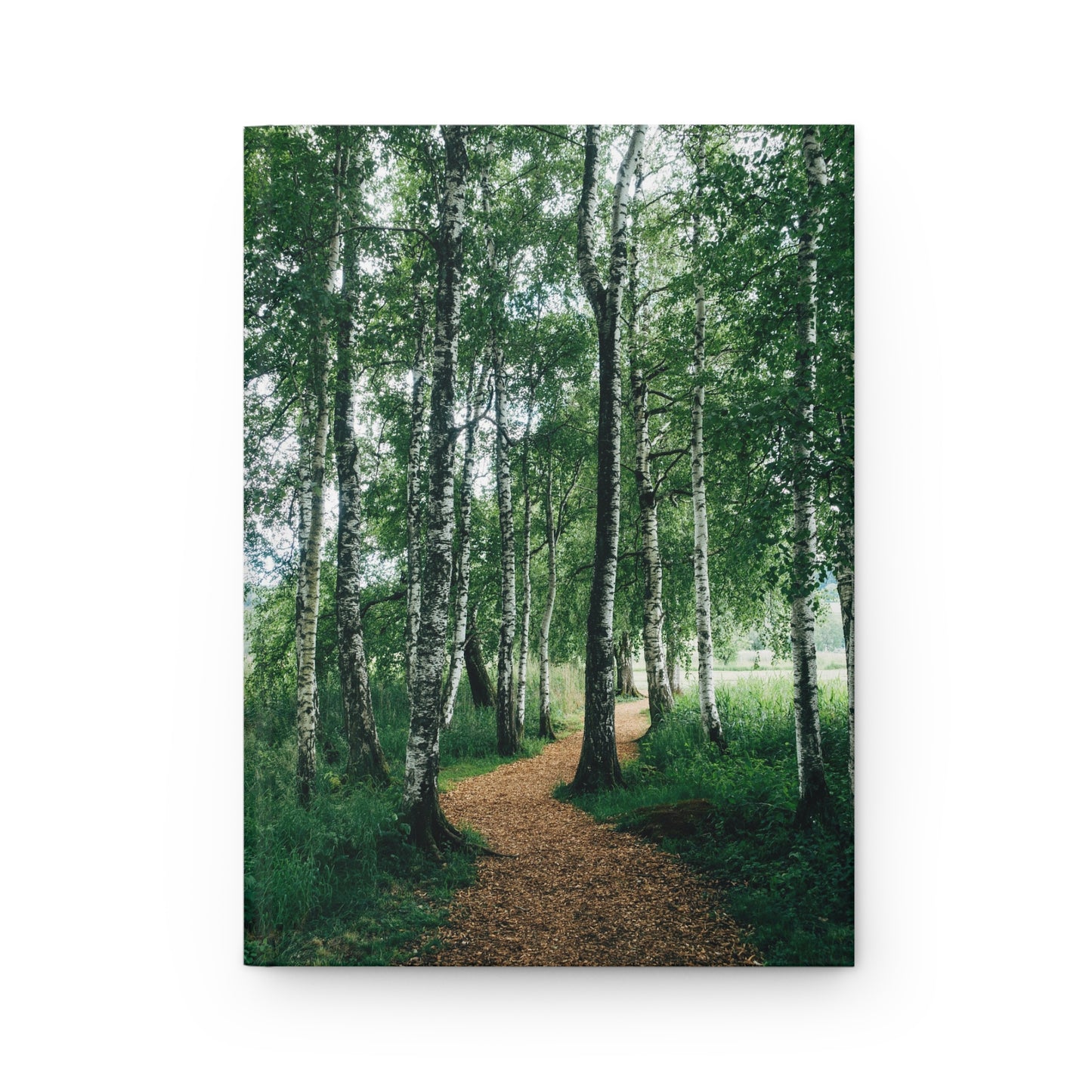 Serene Forest Hardcover Journal - Nature-Inspired Matte Finish for Journaling and Reflection