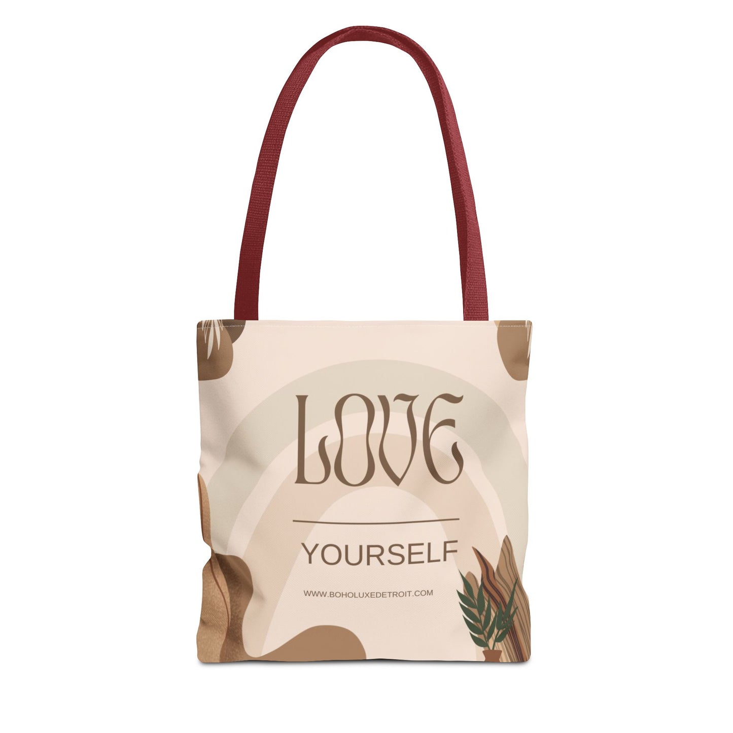 Love Yourself Eco-Friendly Tote Bag - Stylish and Inspirational Carryall