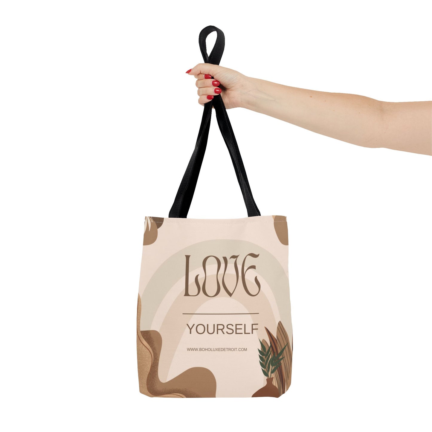 Love Yourself Eco-Friendly Tote Bag - Stylish and Inspirational Carryall