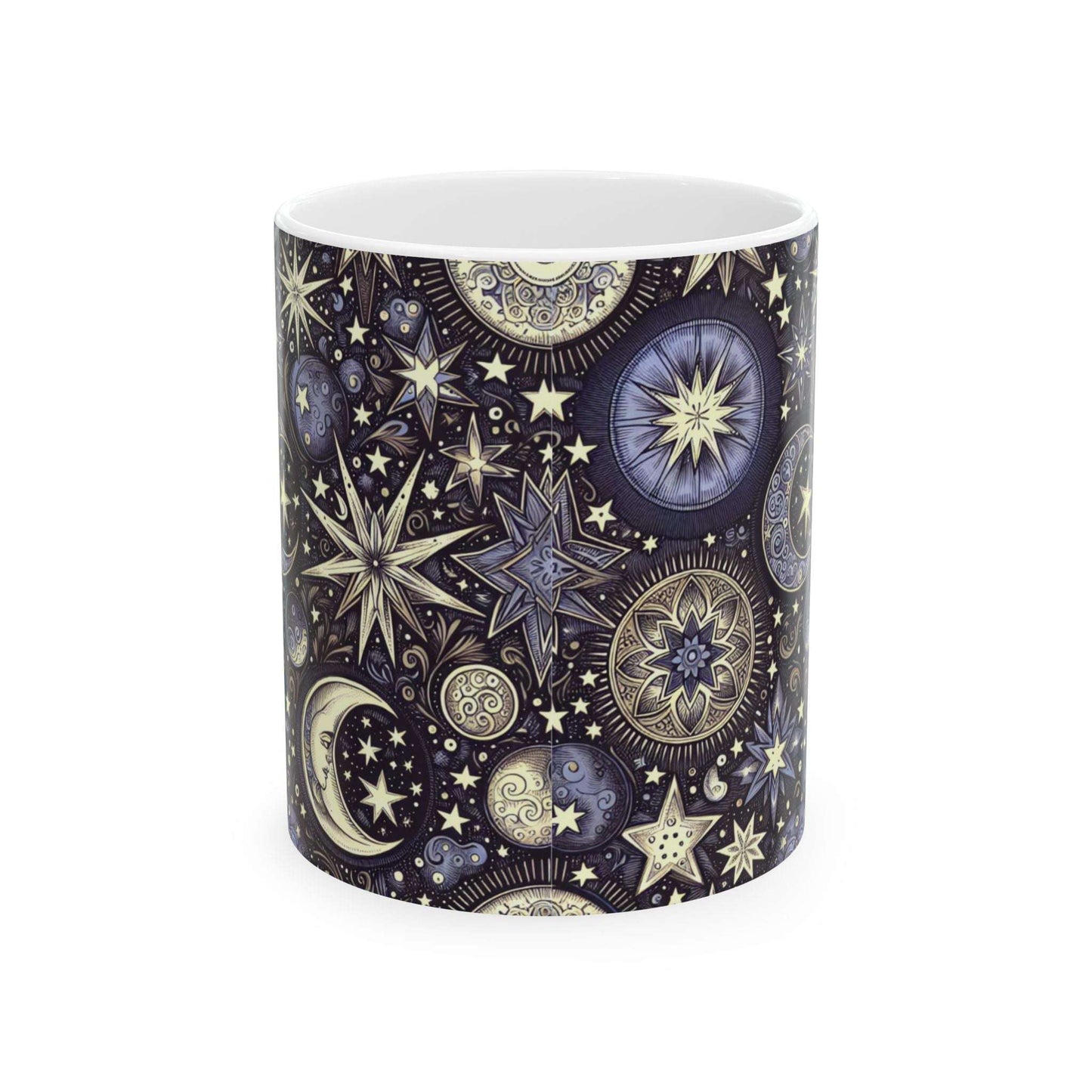 Celestial Design Ceramic Mug - 11oz