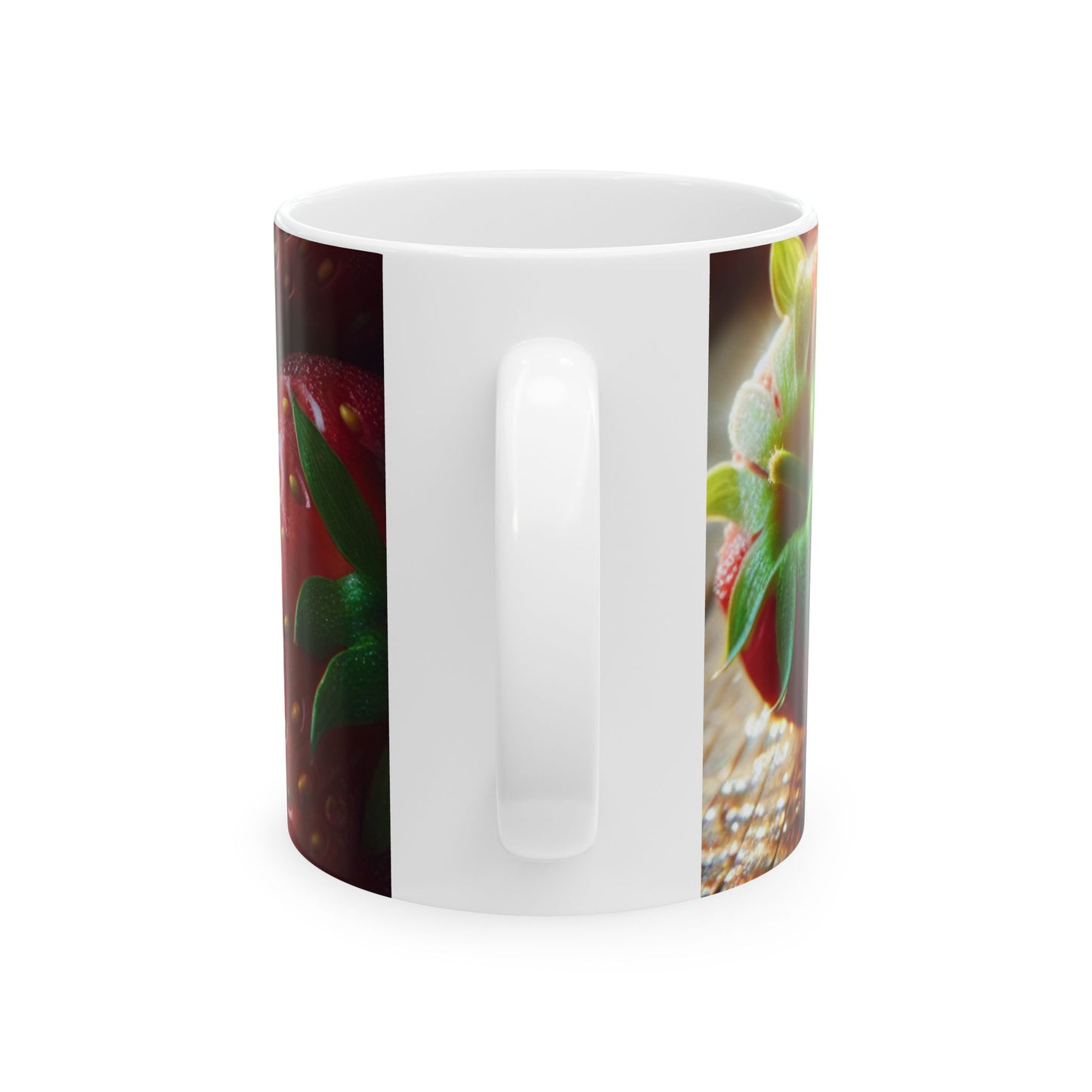 Fresh Strawberry Ceramic Mug - 11oz