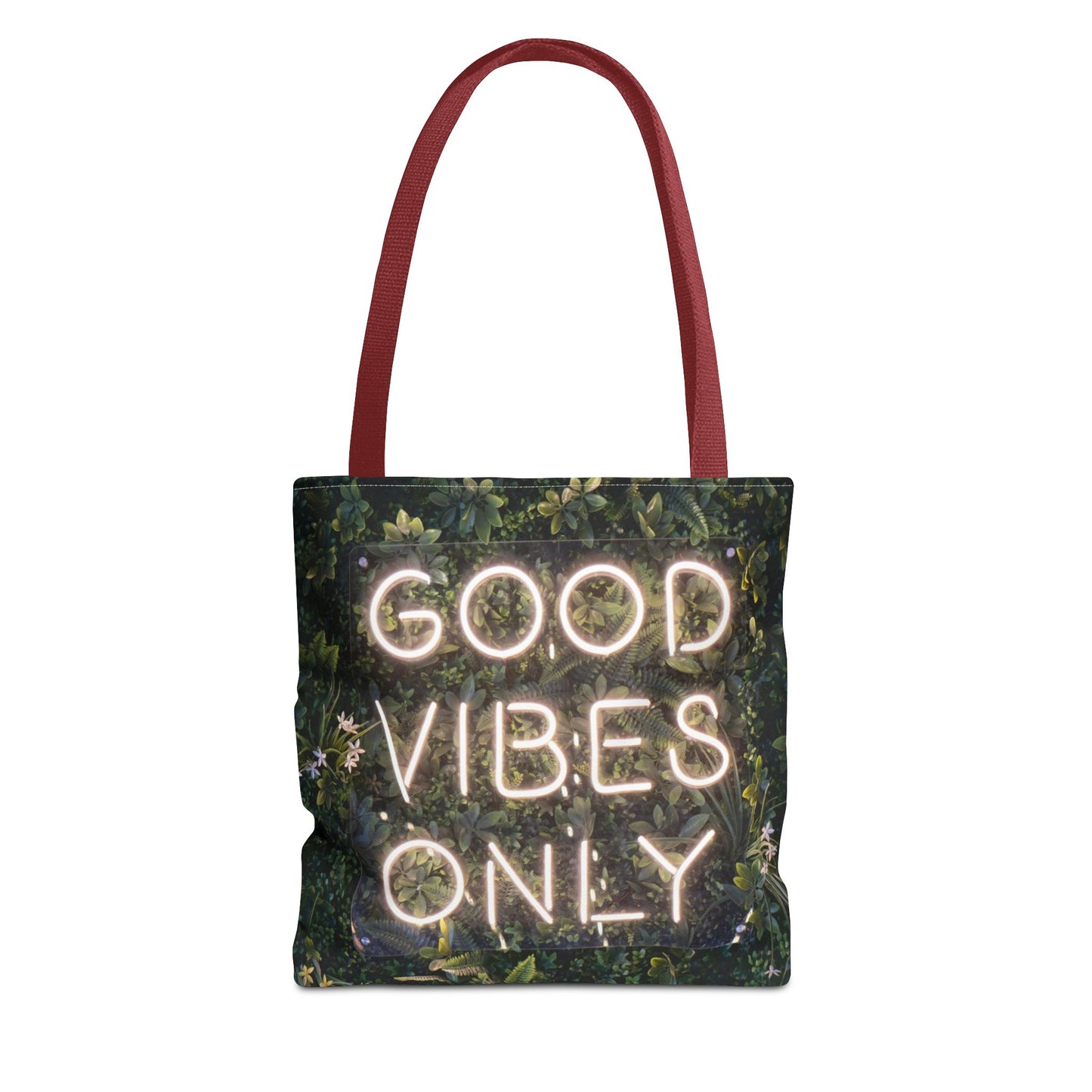 Good Vibes Only Tote Bag - Stylish Eco-Friendly Carryall for Positive Energy