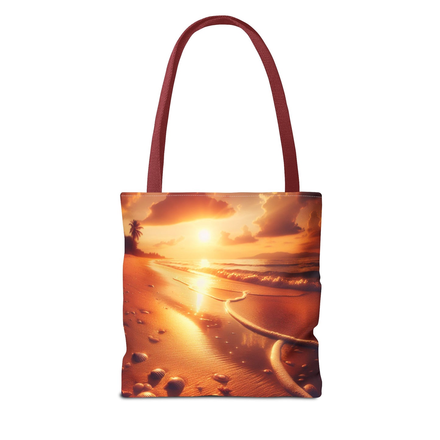 Sunset Beach Tote Bag - Perfect for Vacation and Everyday Use