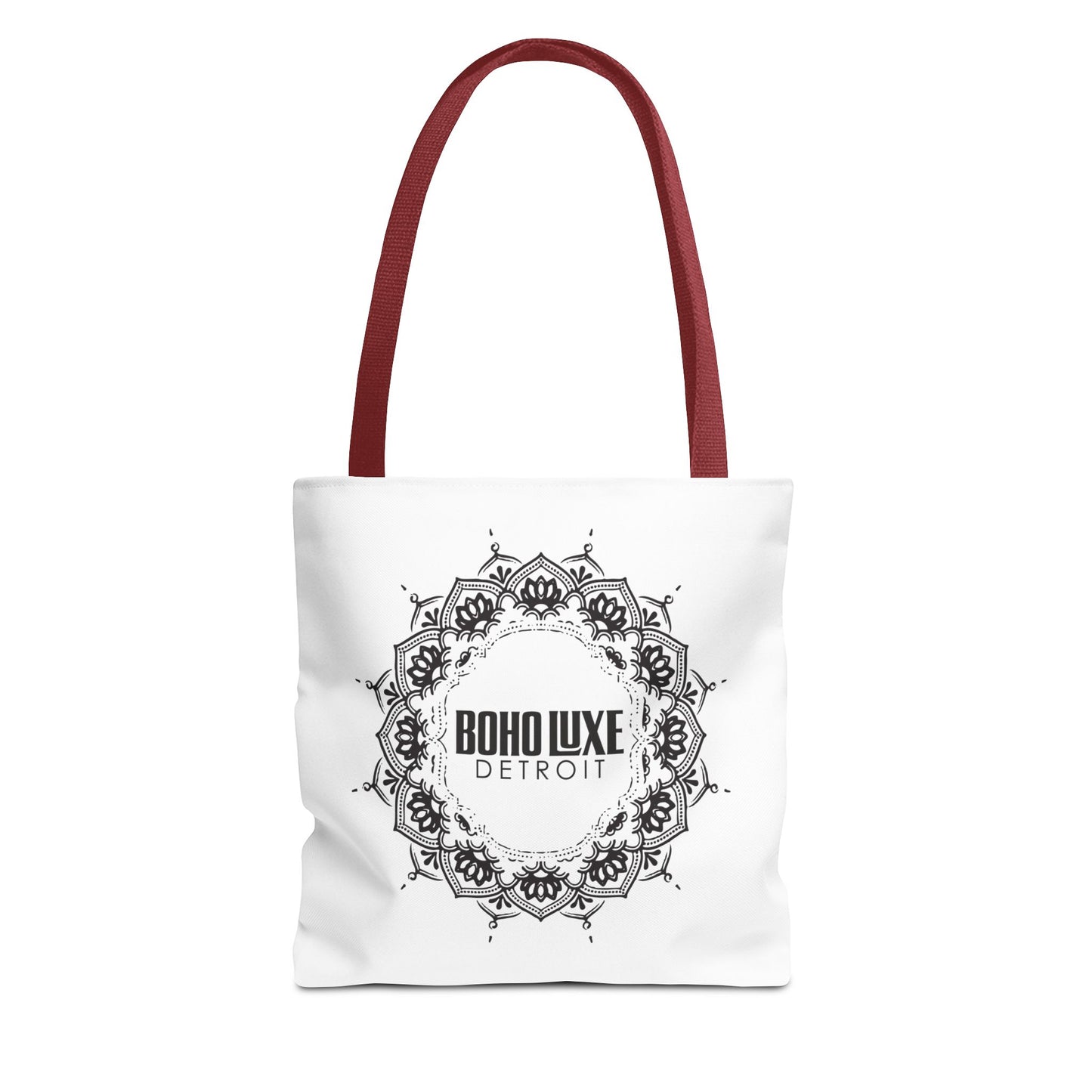 Boho Luxe Tote Bag - Stylish and Eco-Friendly Monochrome Design for Everyday Use