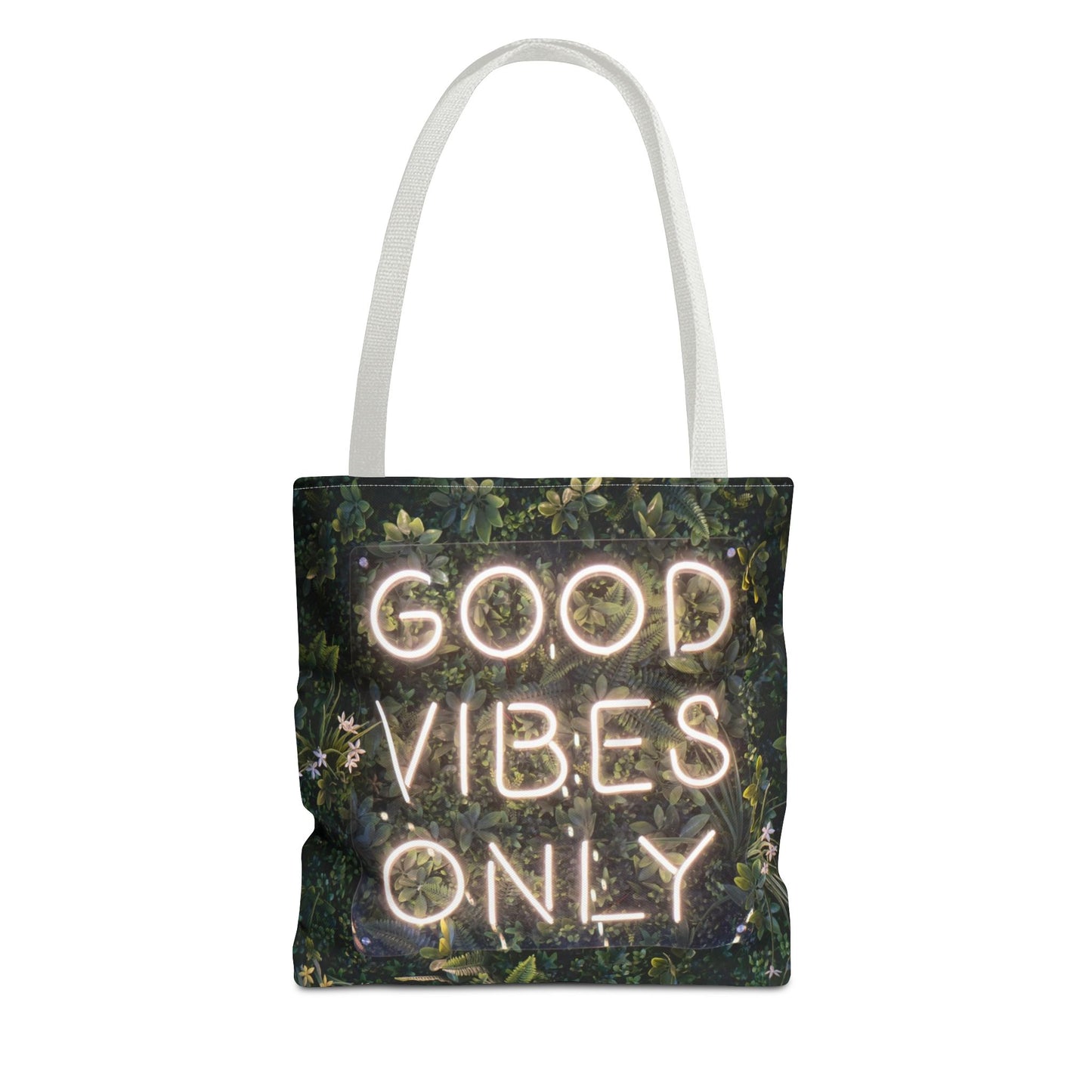 Good Vibes Only Tote Bag - Stylish Eco-Friendly Carryall for Positive Energy