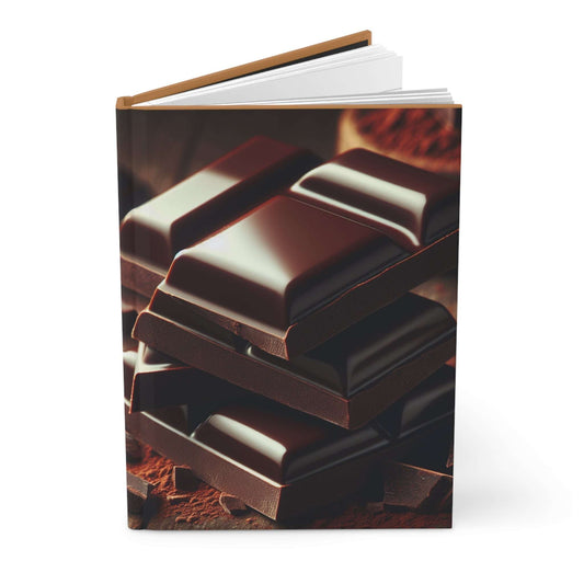 Delicious Chocolate Hardcover Journal - Perfect for Foodies and Writers