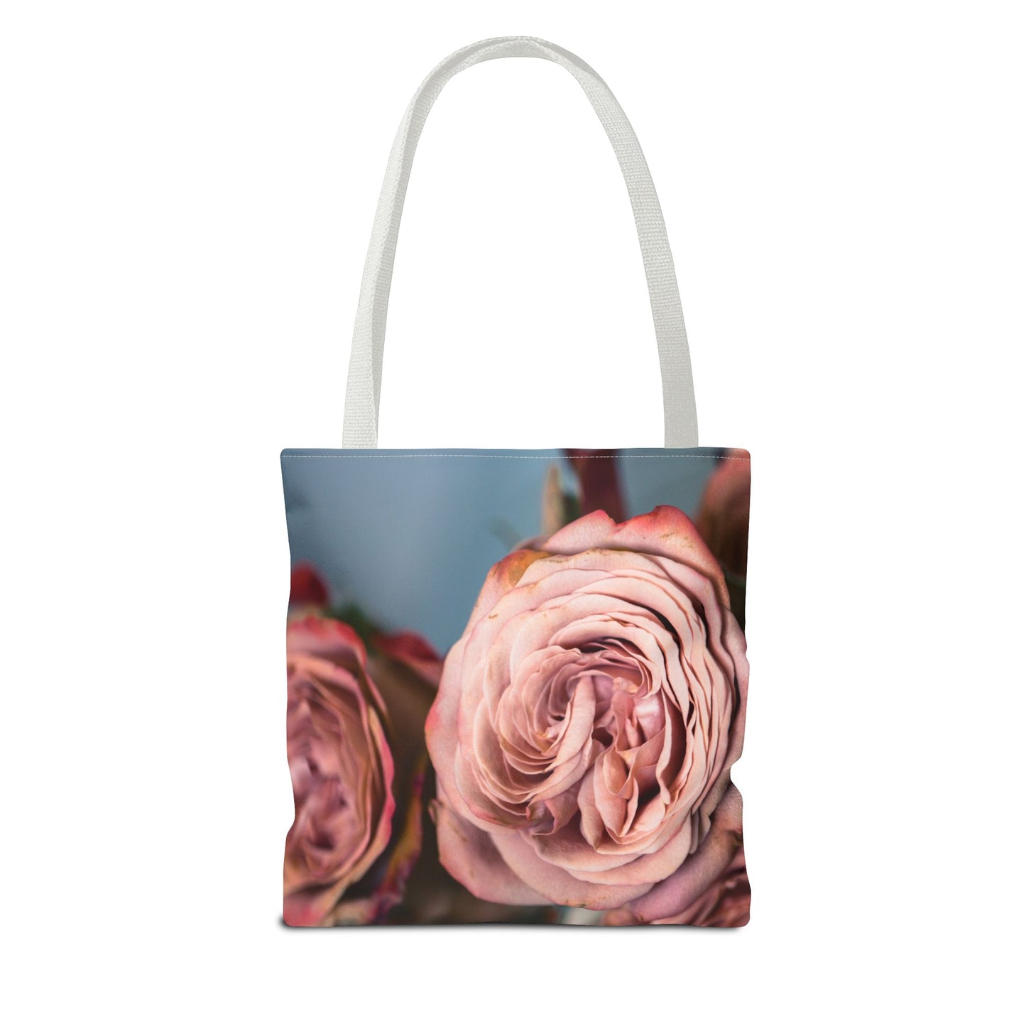 Elegant Floral Tote Bag - Vintage Rose Design for Everyday Use