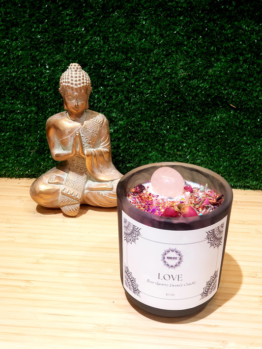 Love Crystal Candle