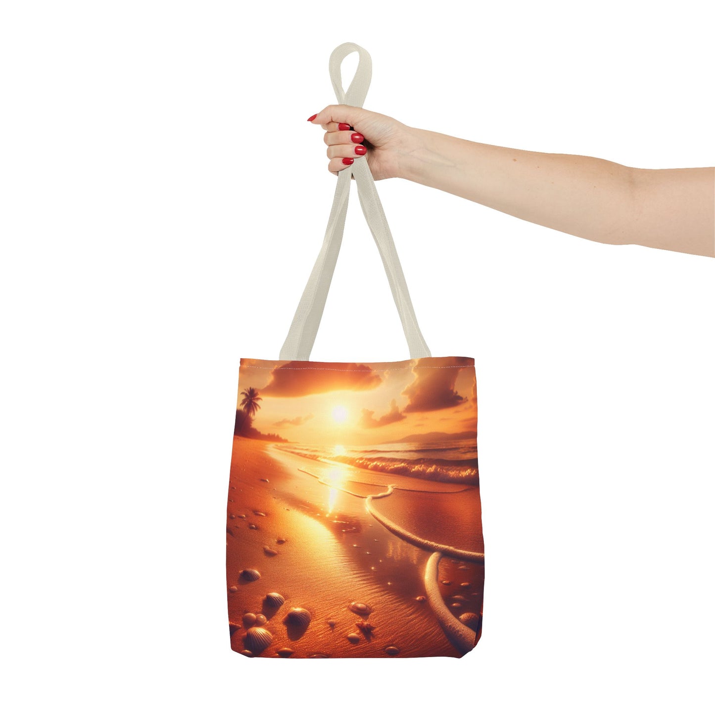 Sunset Beach Tote Bag - Perfect for Vacation and Everyday Use