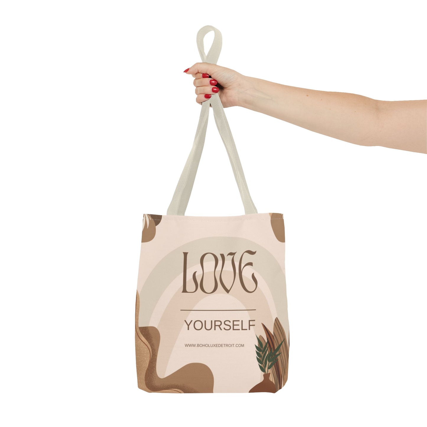 Love Yourself Eco-Friendly Tote Bag - Stylish and Inspirational Carryall