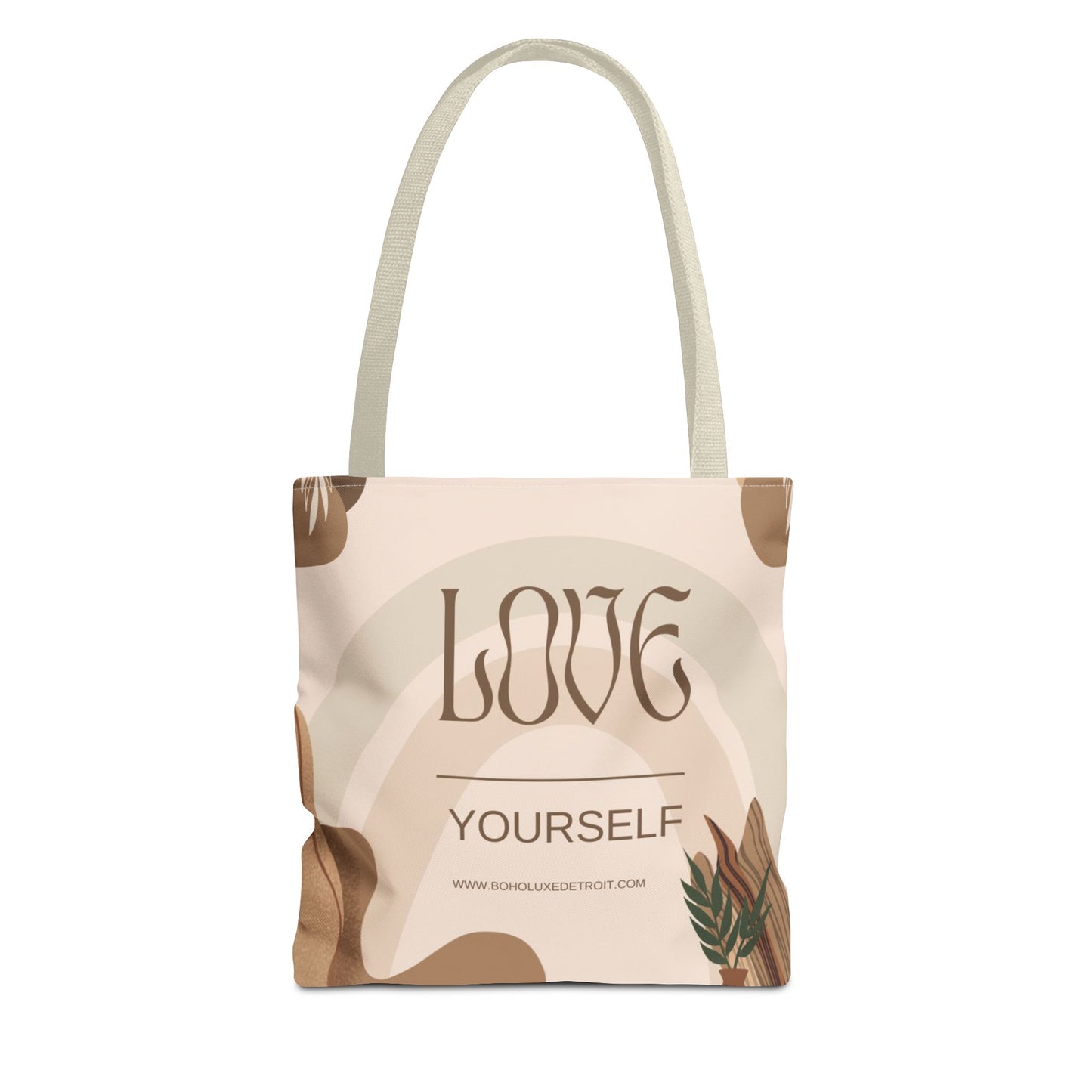 Love Yourself Eco-Friendly Tote Bag - Stylish and Inspirational Carryall