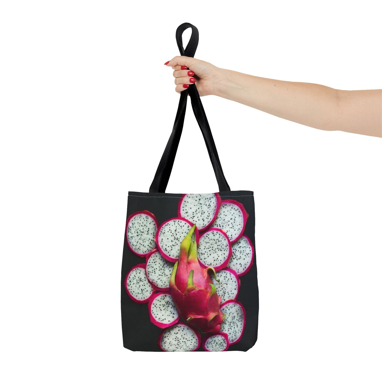 Vibrant Dragon Fruit Tote Bag | Eco-Friendly Shopping Bag