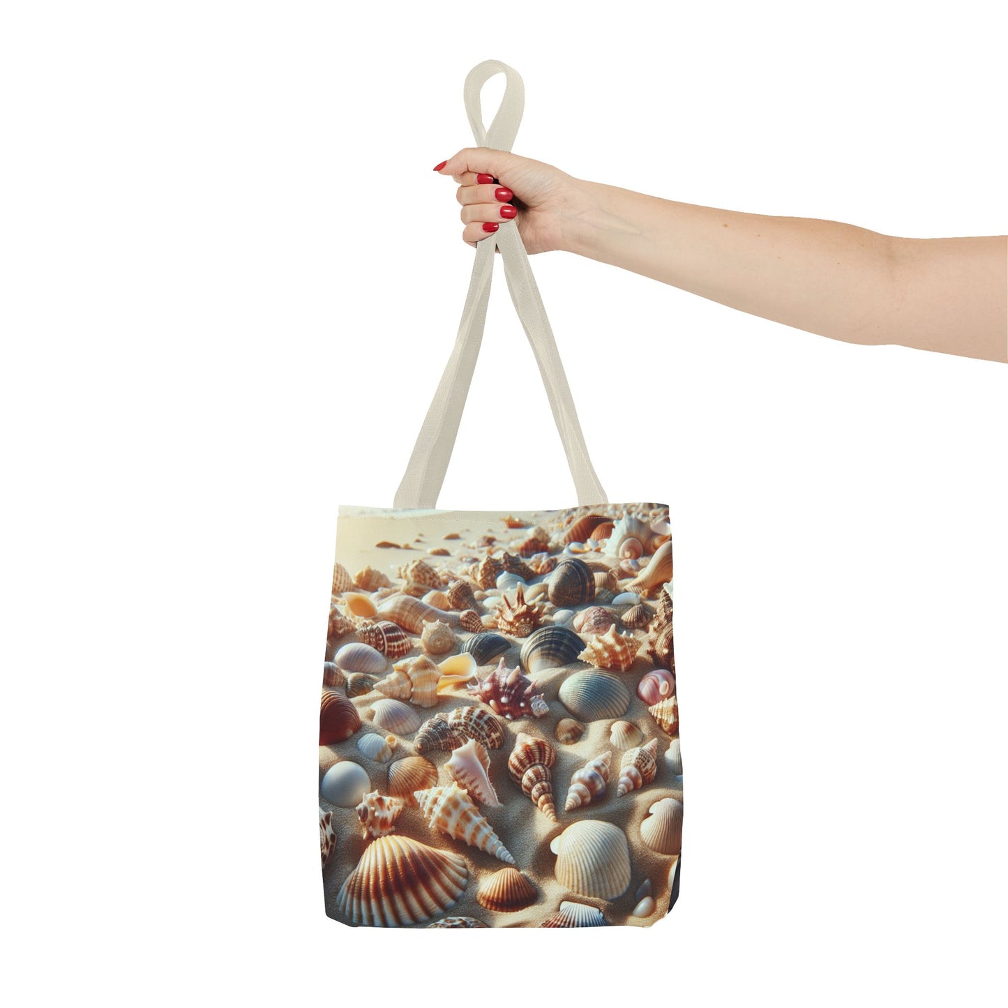 Beach Shells Tote Bag – Ocean-Inspired Canvas Bag for Summer Adventures