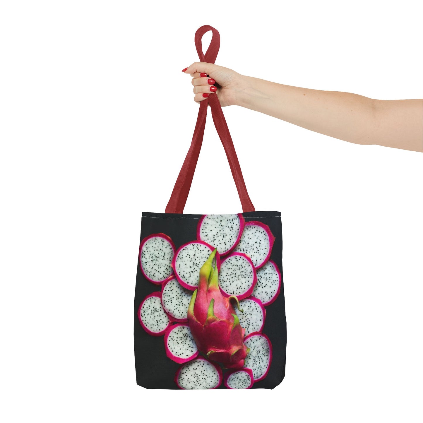 Vibrant Dragon Fruit Tote Bag | Eco-Friendly Shopping Bag