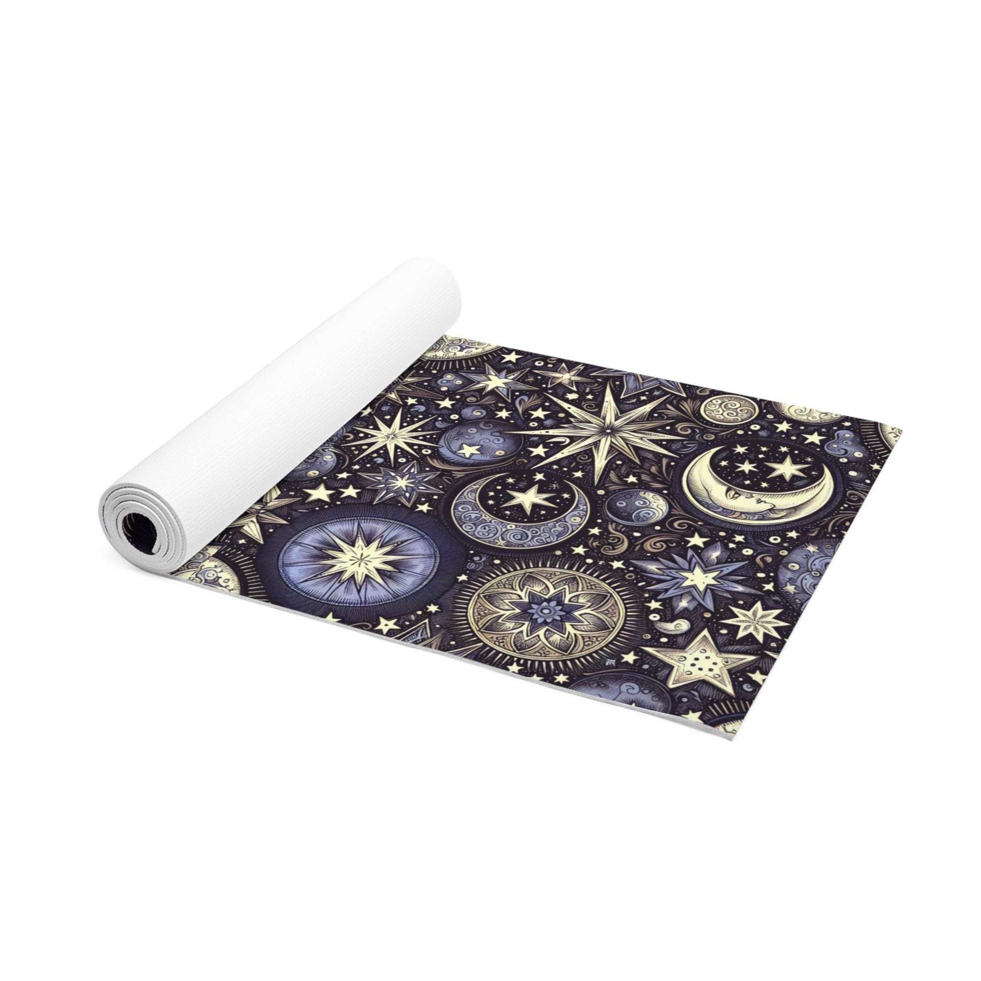 Cosmic Starry Foam Yoga Mat - Non-Slip Exercise Mat for Mindful Practice