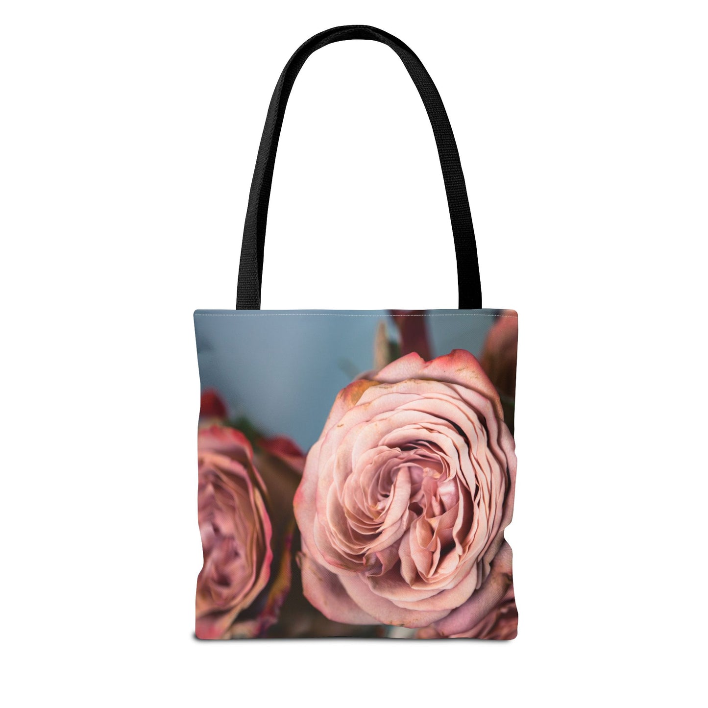 Elegant Floral Tote Bag - Vintage Rose Design for Everyday Use