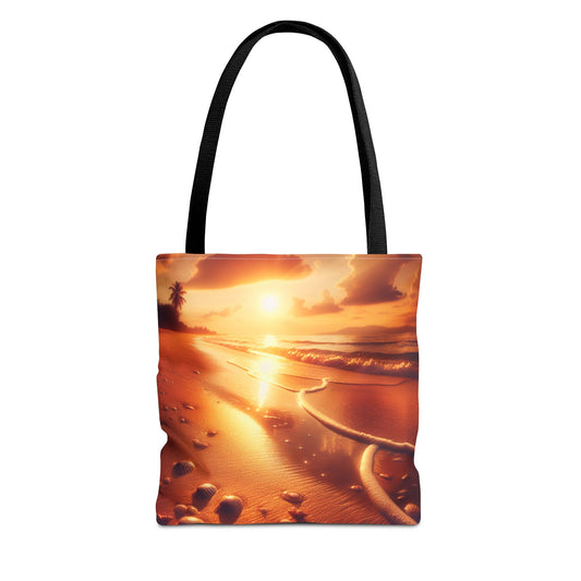 Sunset Beach Tote Bag - Perfect for Vacation and Everyday Use