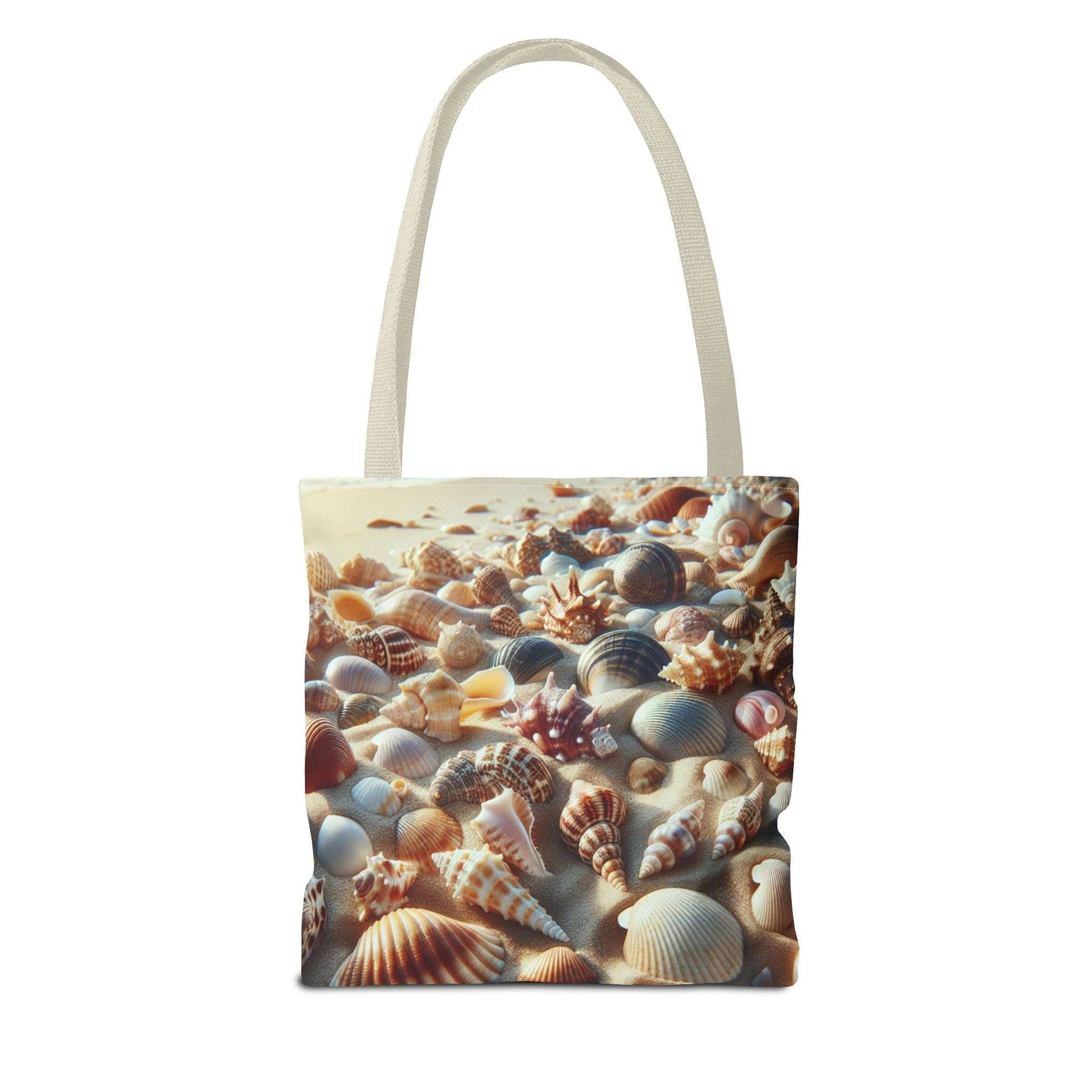 Beach Shells Tote Bag – Ocean-Inspired Canvas Bag for Summer Adventures