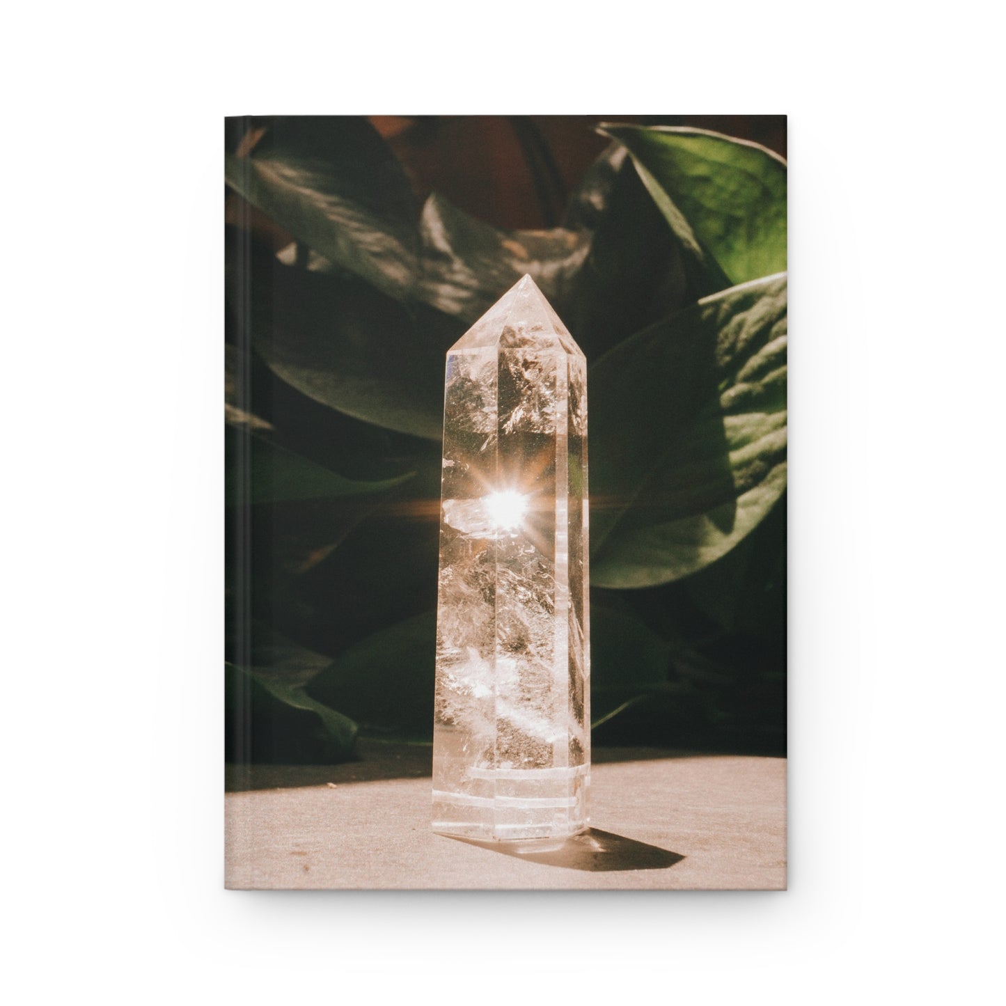 Crystal Reflection Hardcover Journal - Matte Finish for Inspiration and Creativity