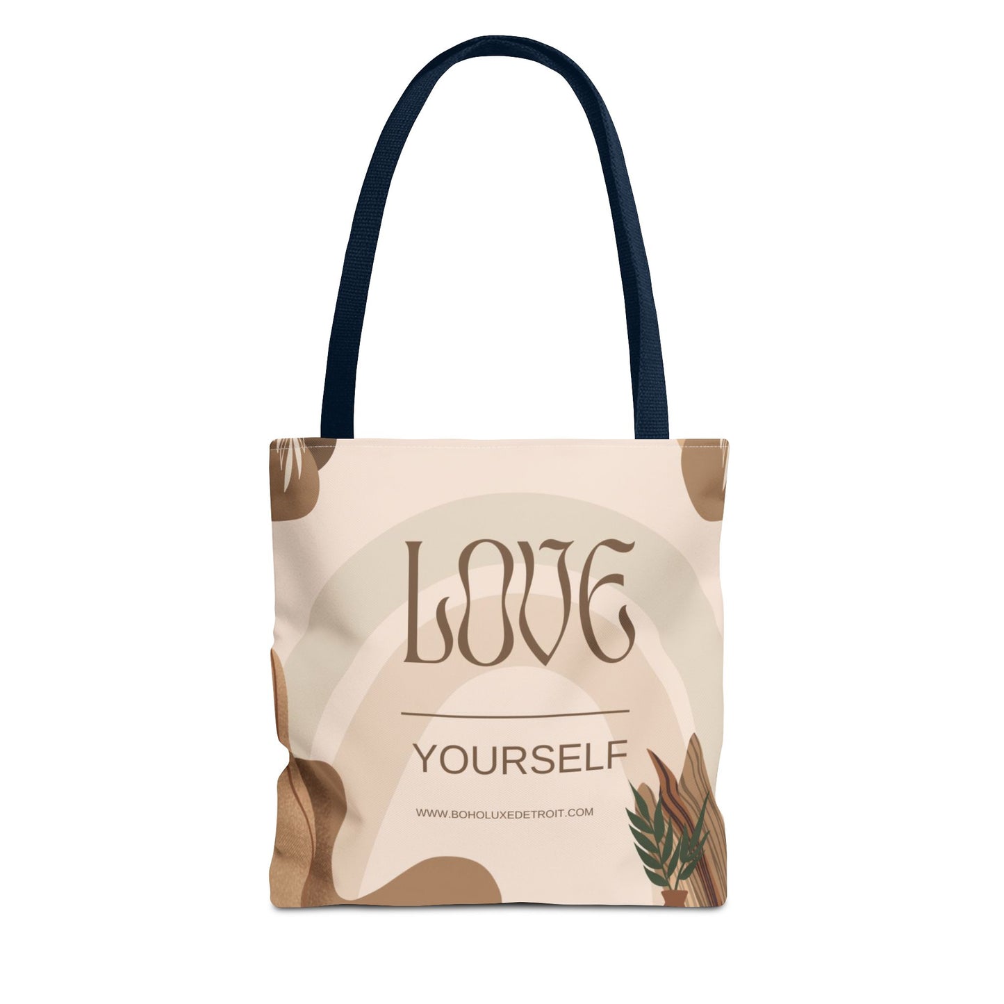 Love Yourself Eco-Friendly Tote Bag - Stylish and Inspirational Carryall