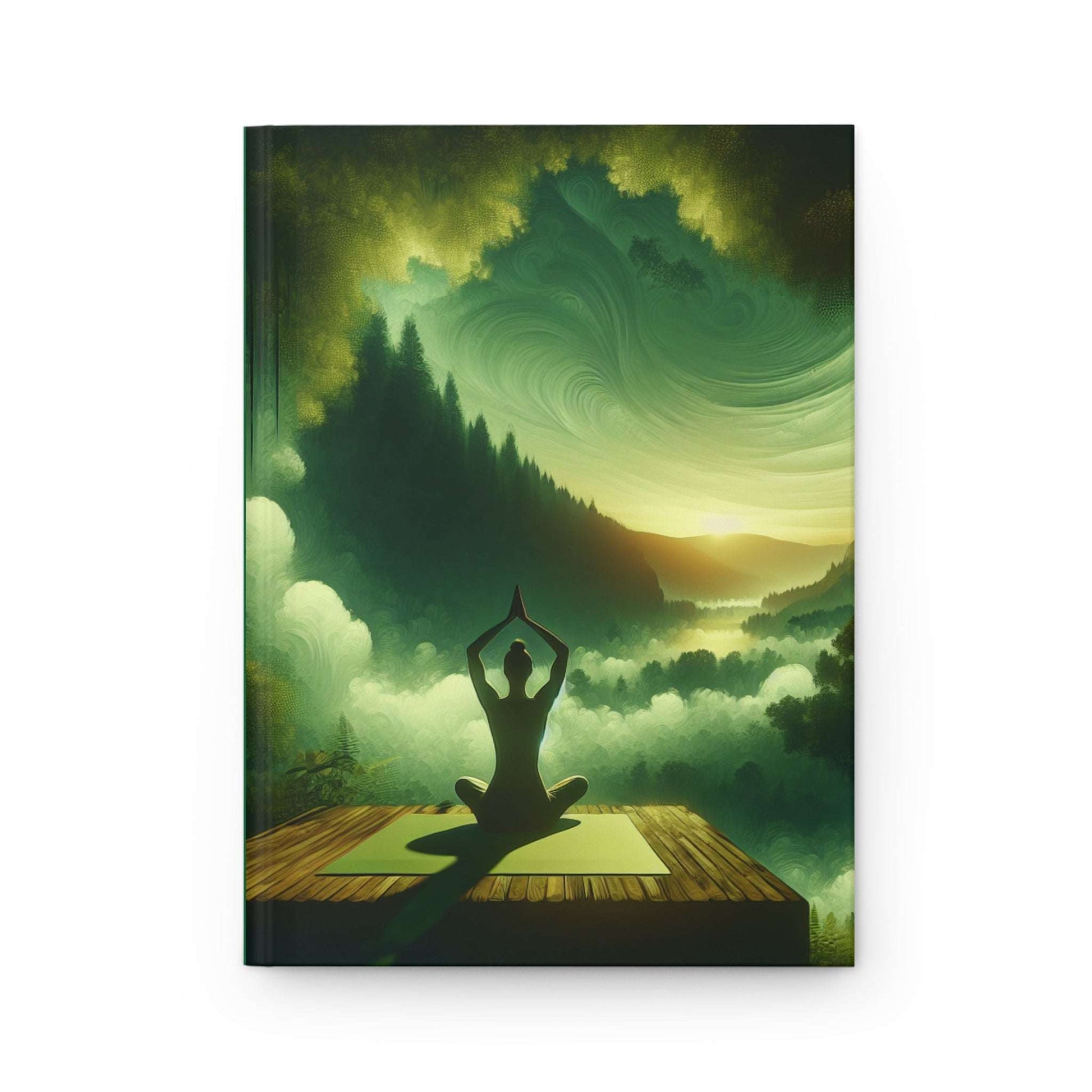 Zen-Inspired Hardcover Journal - Nature Serenity Design