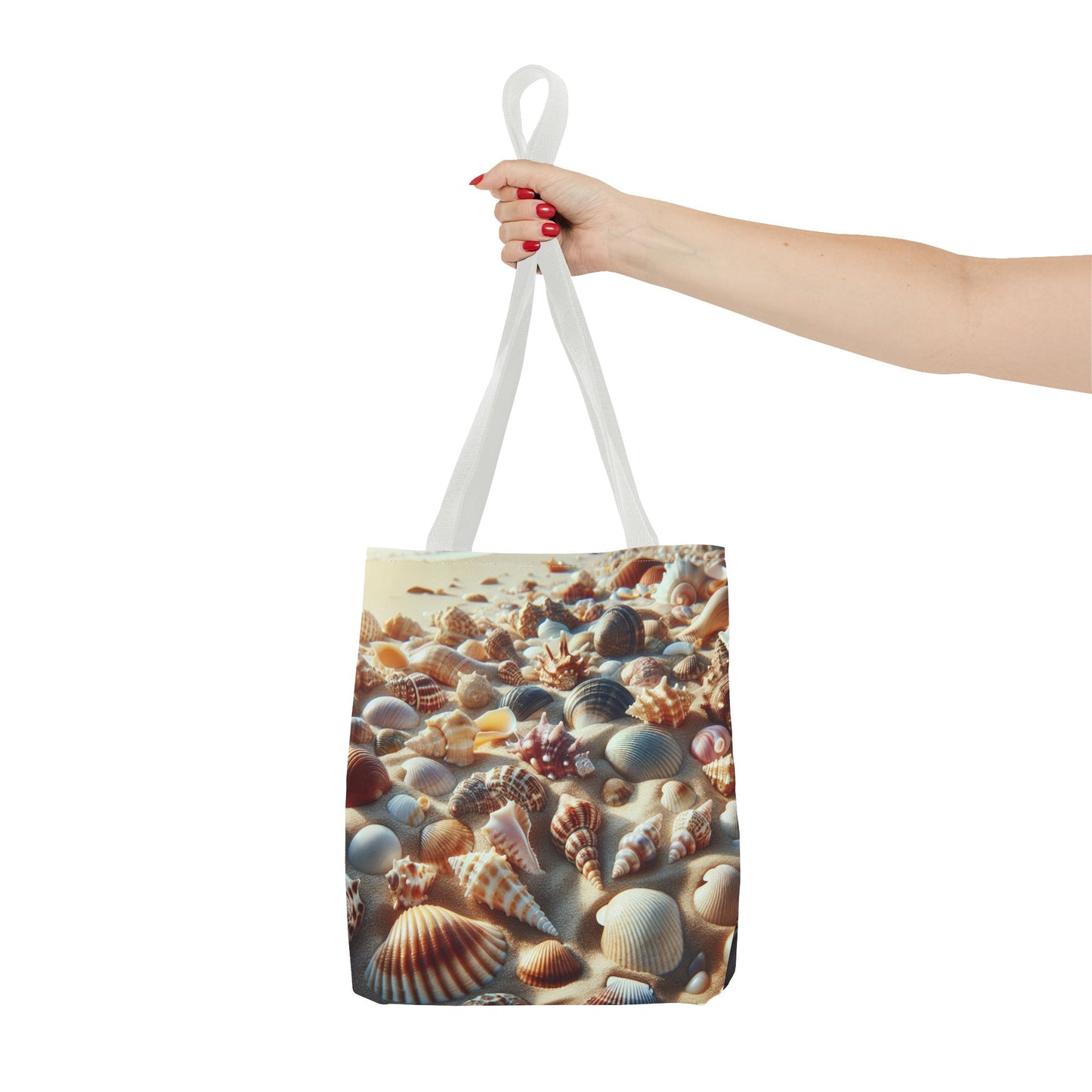 Beach Shells Tote Bag – Ocean-Inspired Canvas Bag for Summer Adventures