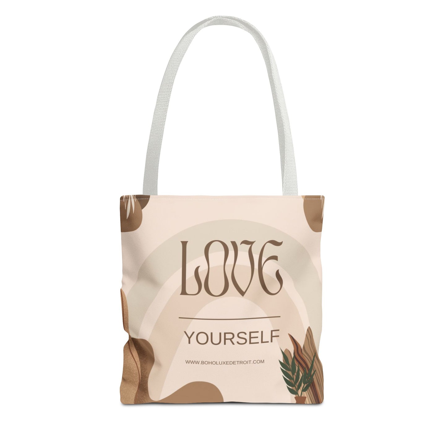 Love Yourself Eco-Friendly Tote Bag - Stylish and Inspirational Carryall