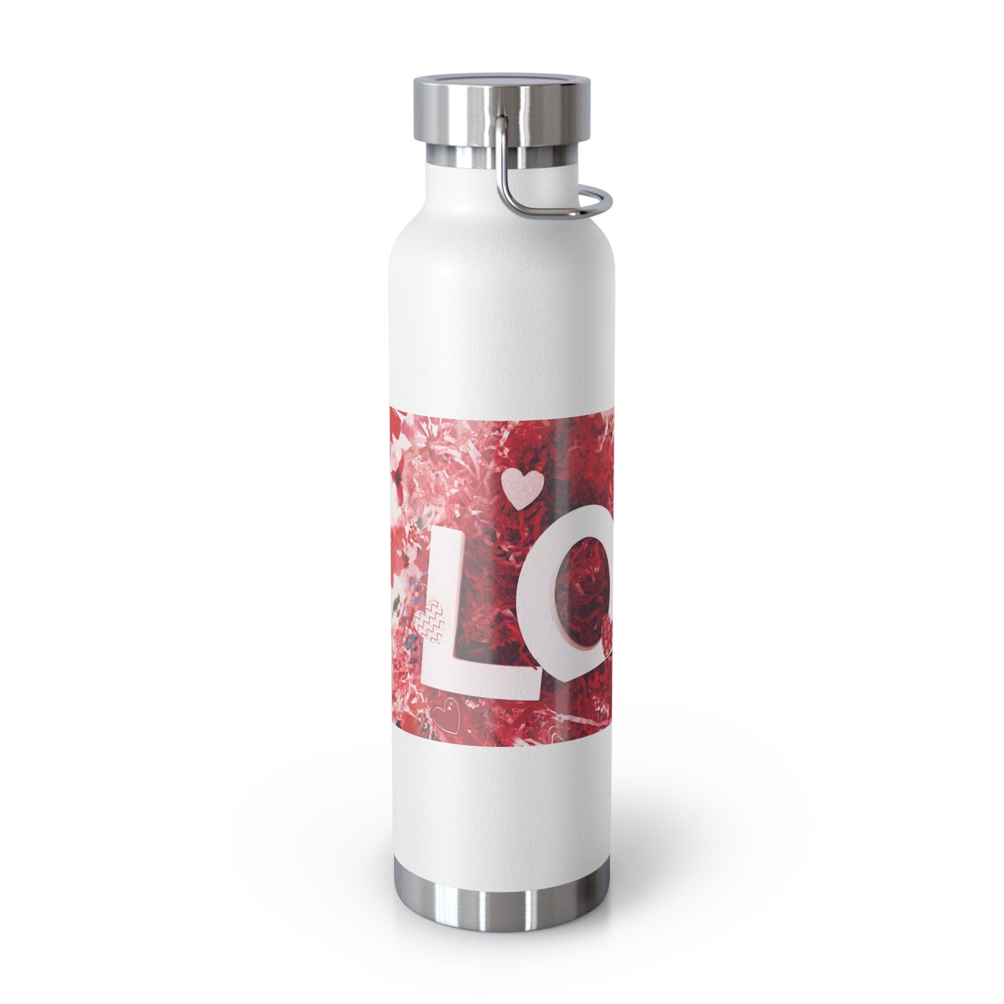 Love Design Copper Vacuum Insulated Water Bottle - 22oz