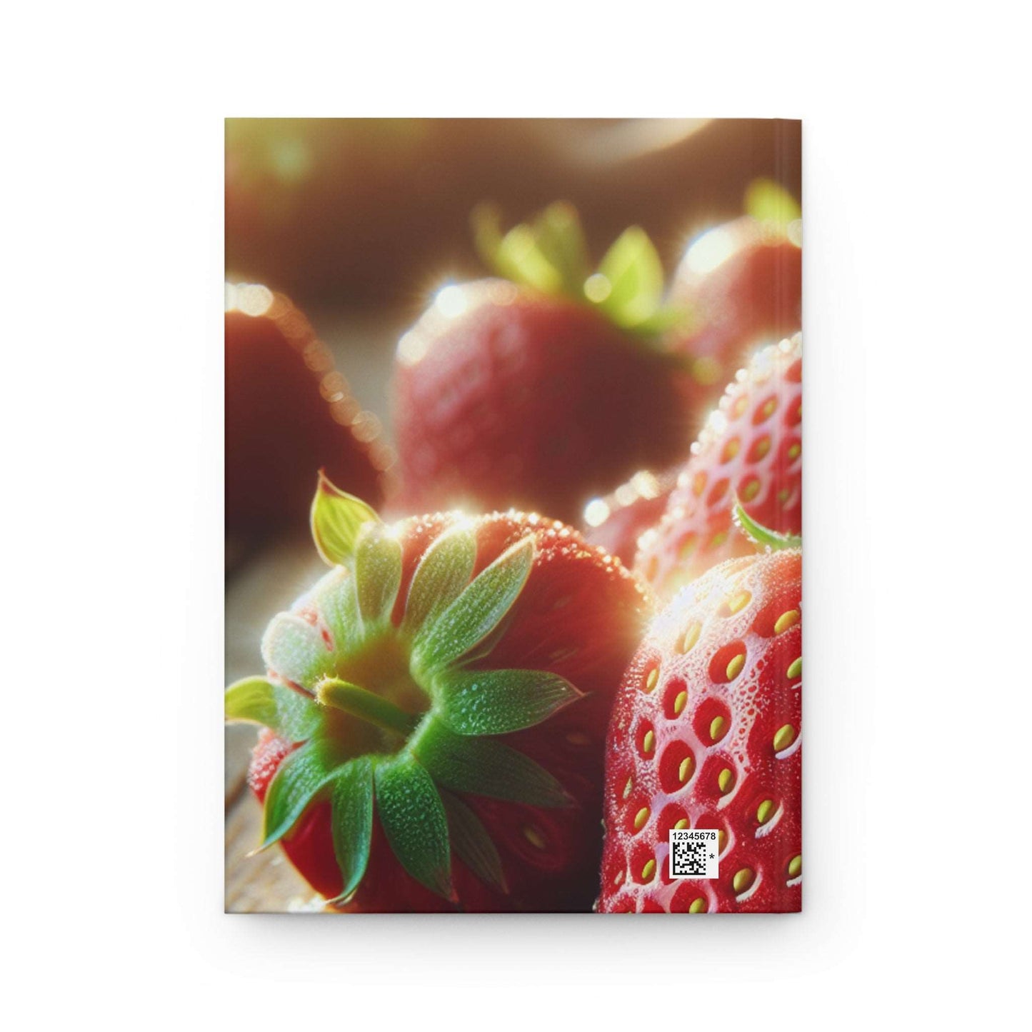 Strawberry Fields Hardcover Journal - Perfect for Nature Lovers and Foodies