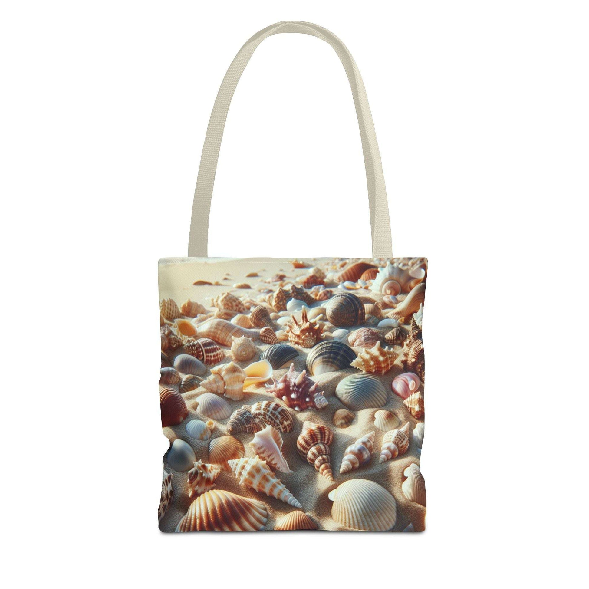 Beach Shells Tote Bag – Ocean-Inspired Canvas Bag for Summer Adventures