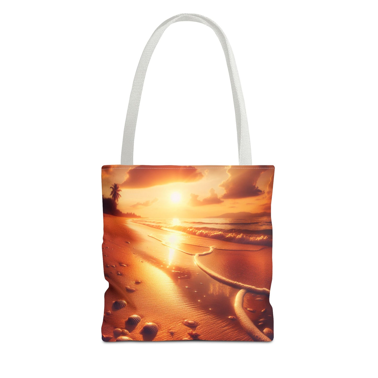 Sunset Beach Tote Bag - Perfect for Vacation and Everyday Use