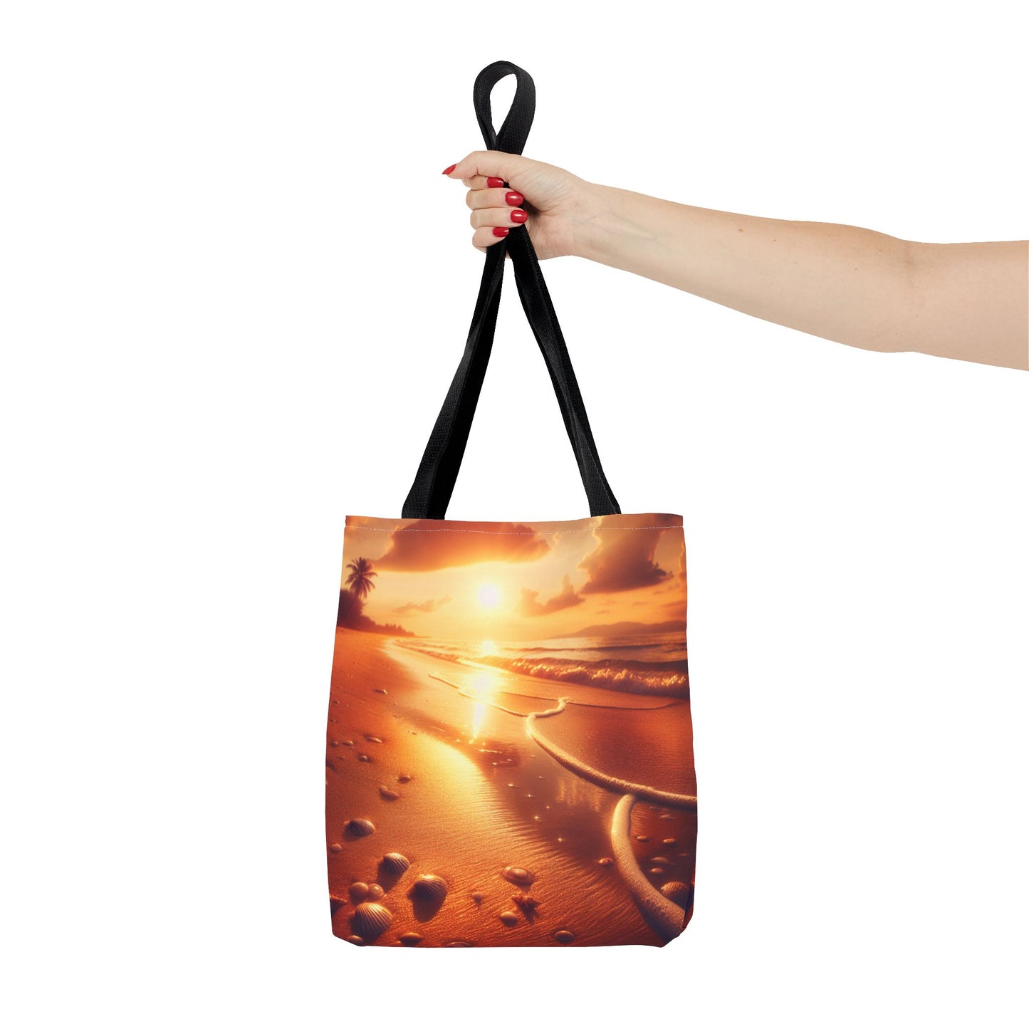 Sunset Beach Tote Bag - Perfect for Vacation and Everyday Use