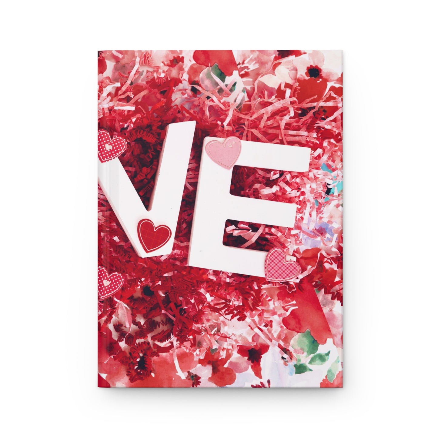 Love-Themed Hardcover Journal for Valentine’s Day