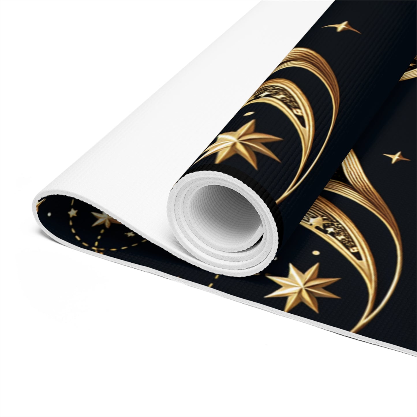 Elegant Butterfly Foam Yoga Mat - Stylish Non-Slip Exercise Mat for Zen Meditation & Fitness