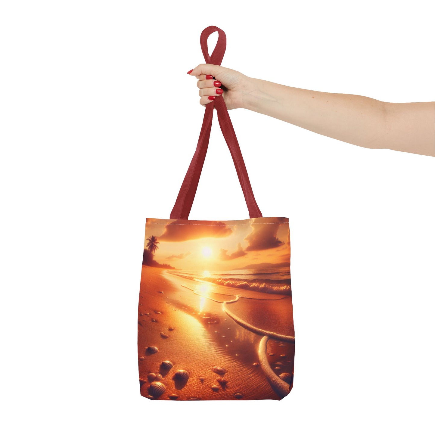 Sunset Beach Tote Bag - Perfect for Vacation and Everyday Use