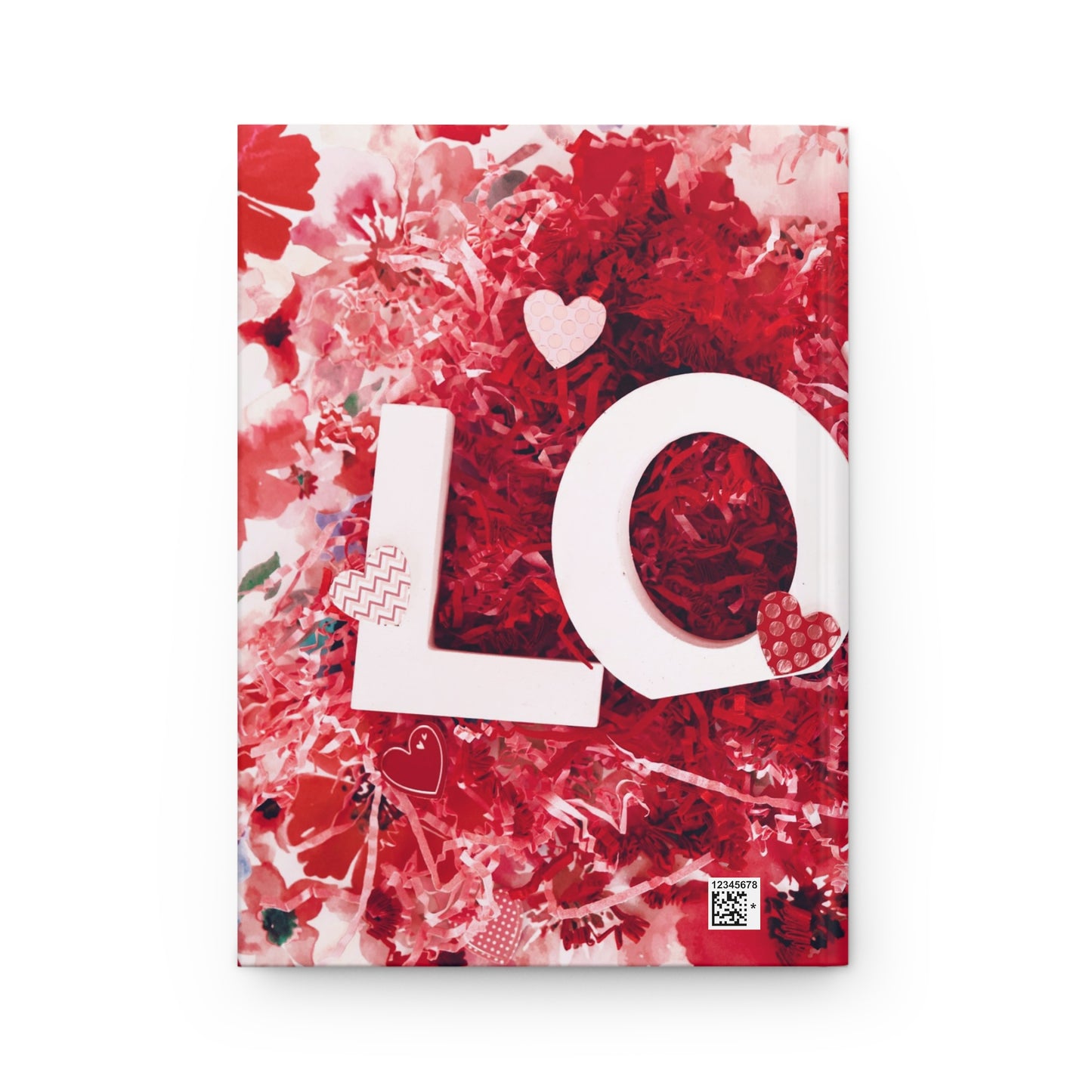 Love-Themed Hardcover Journal for Valentine’s Day