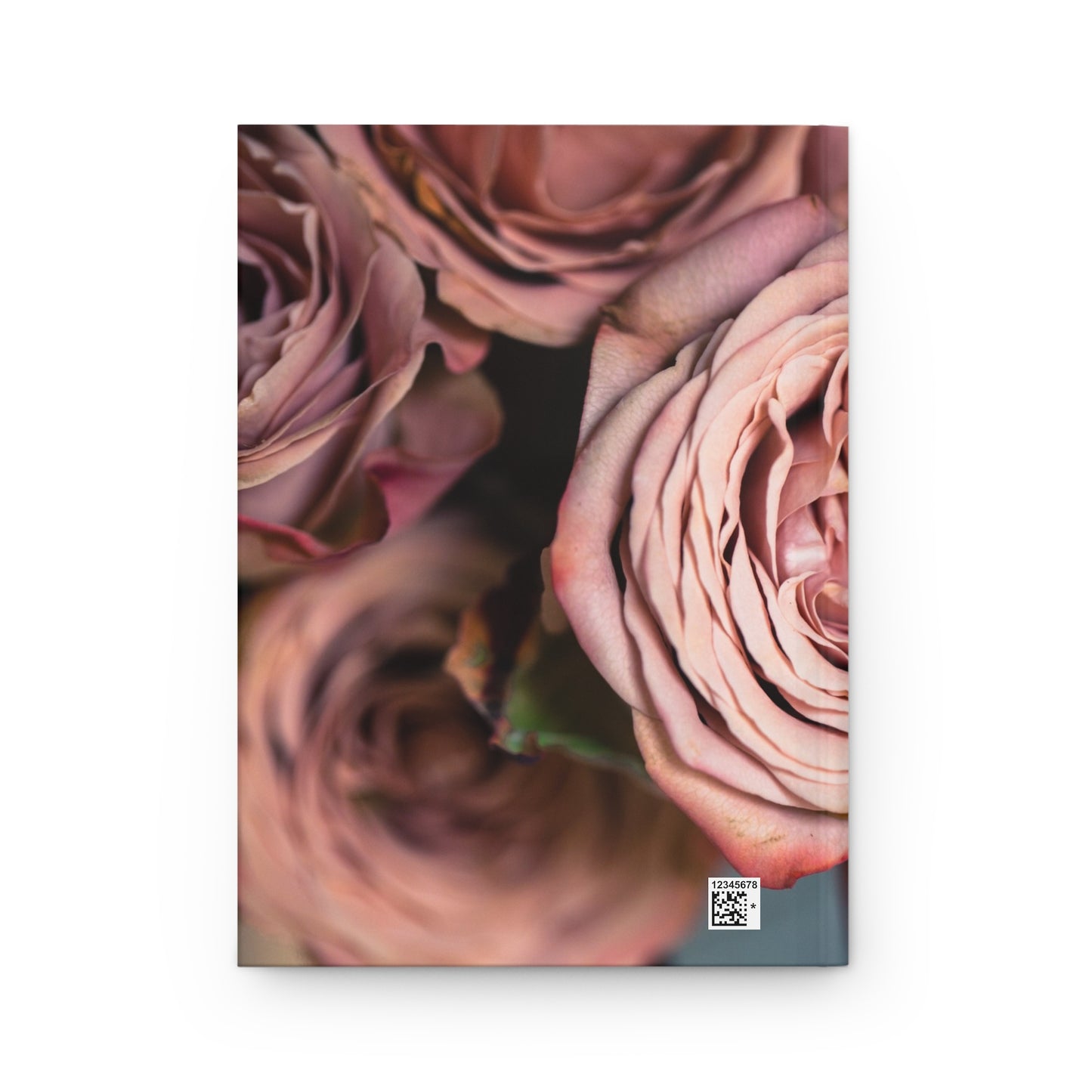 Blush Rose Hardcover Journal – Elegant Floral Design for Creative Minds